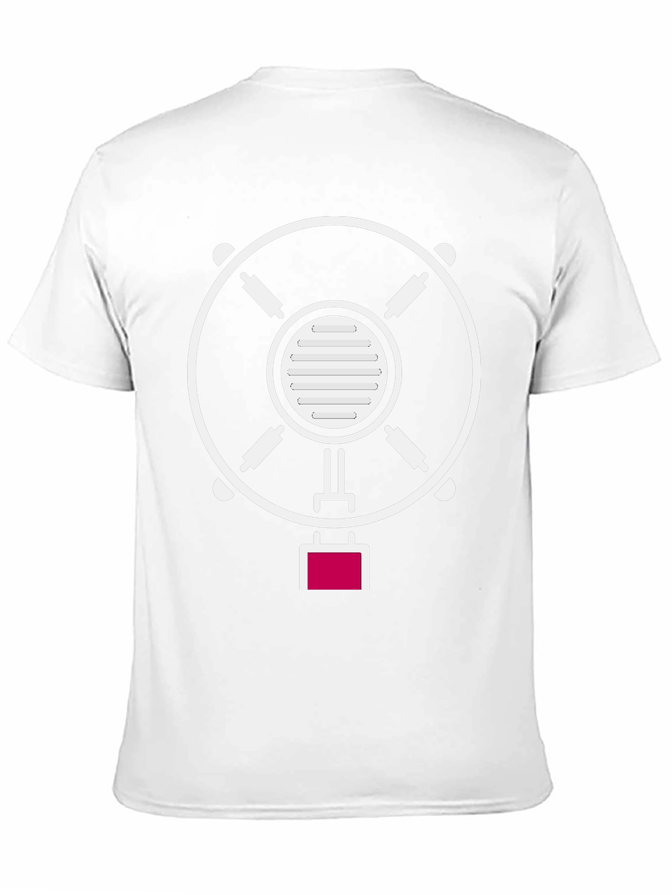 Microphone Graphic T-Shirt - Stylish Music Tee