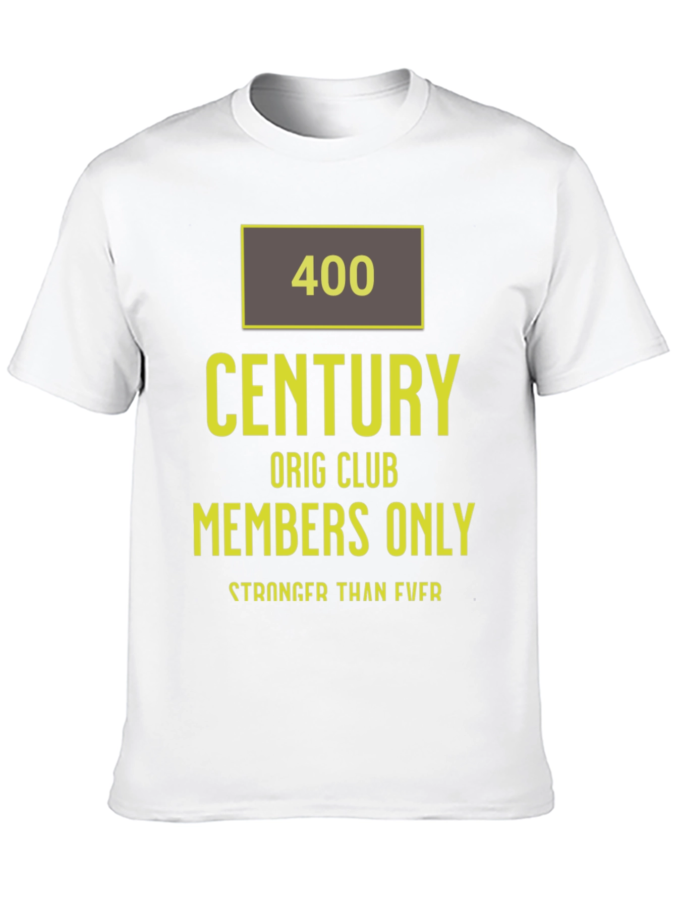 400 Century Club Members Only T-Shirt