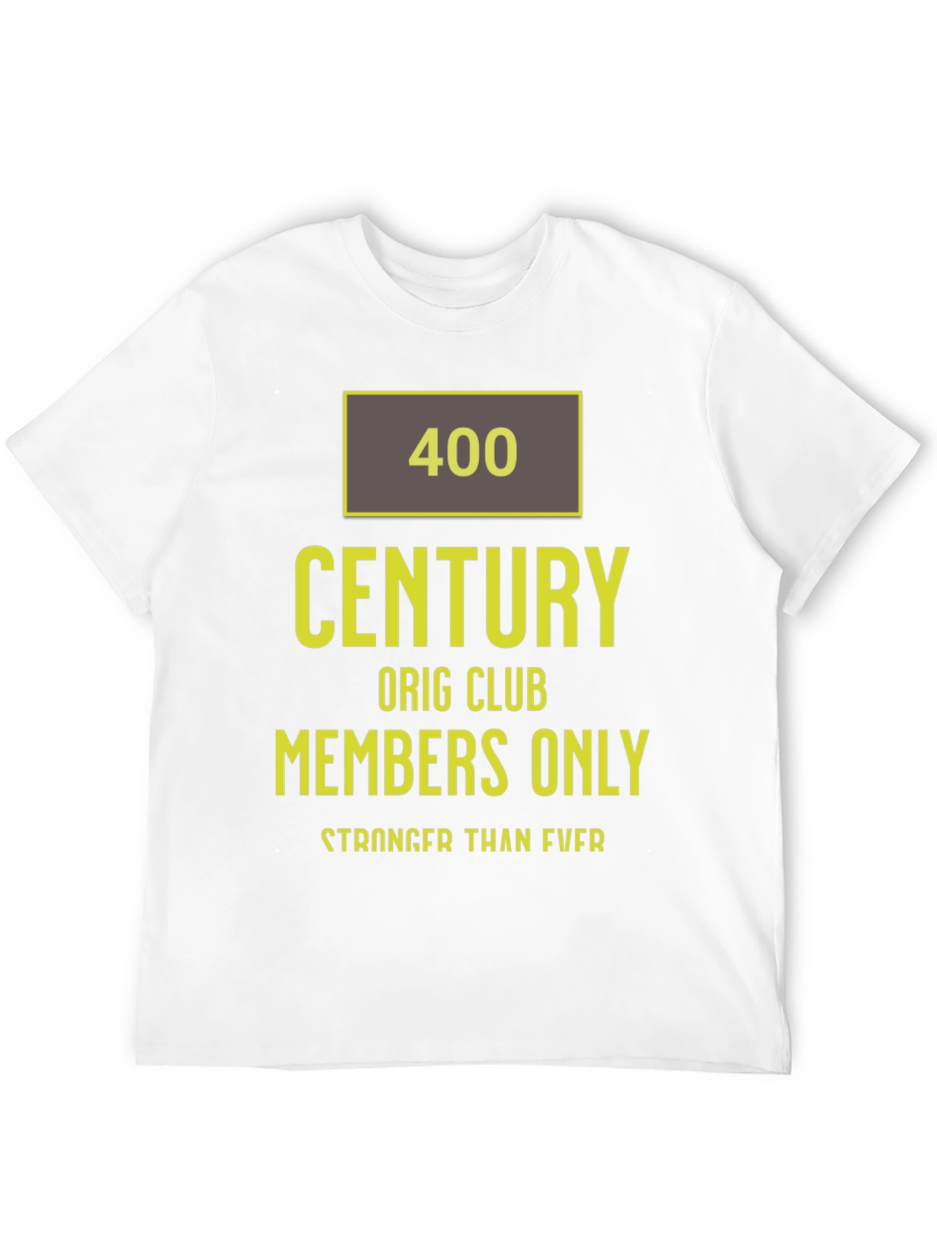 400 Century Club Members Only T-Shirt