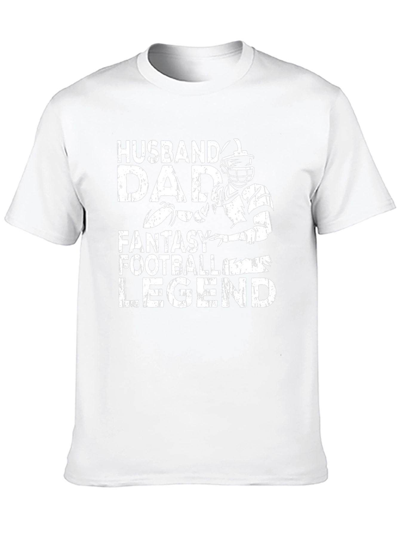 Husband Dad Fantasy Football Legend Graphic Tee