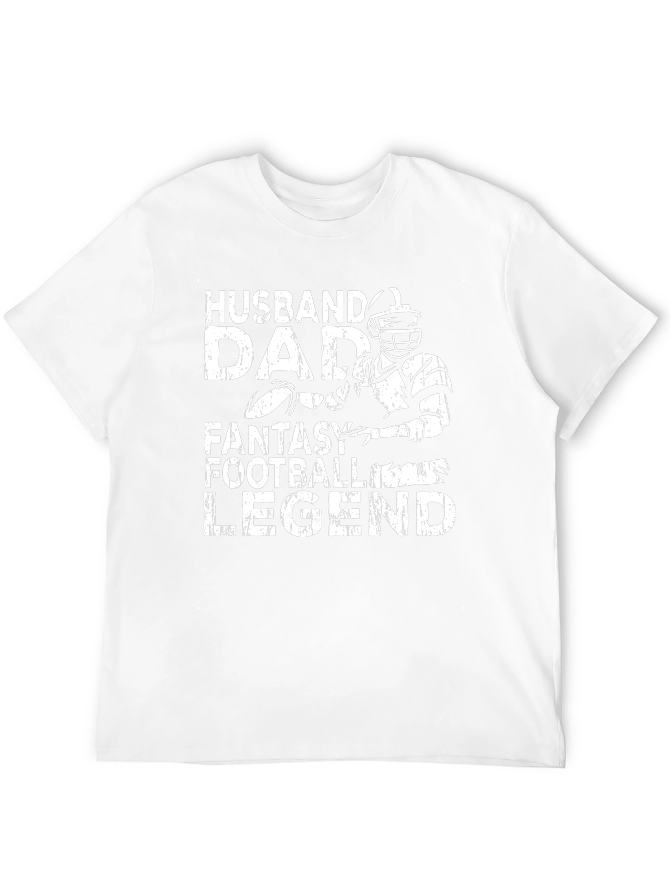 Husband Dad Fantasy Football Legend Graphic Tee