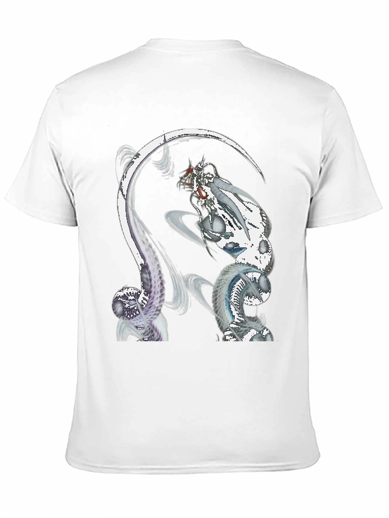 Fantasy Creature Graphic Black T-Shirt