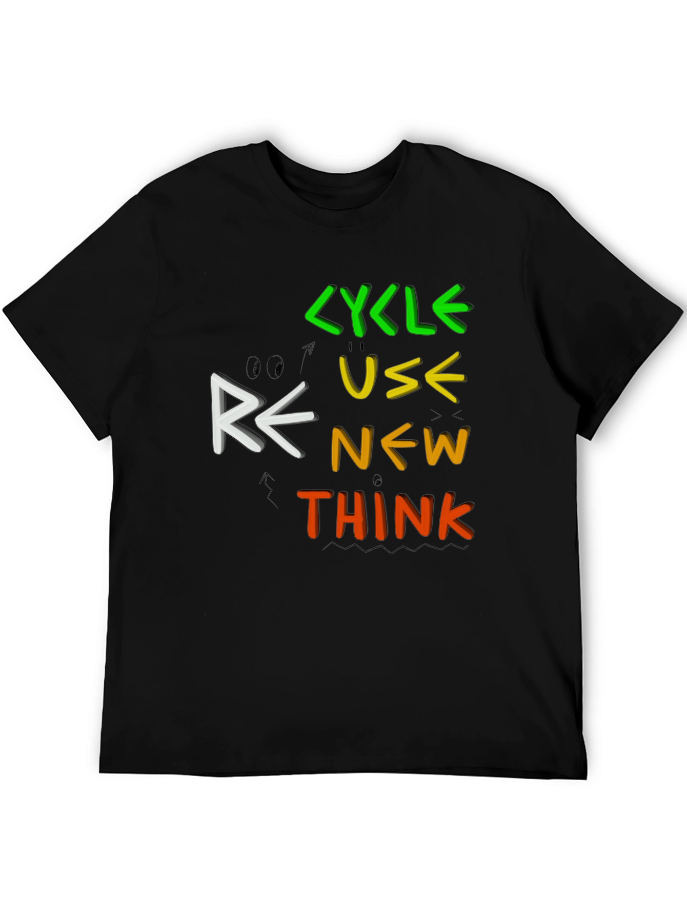 Eco-Friendly Re-Use Graphic Tee