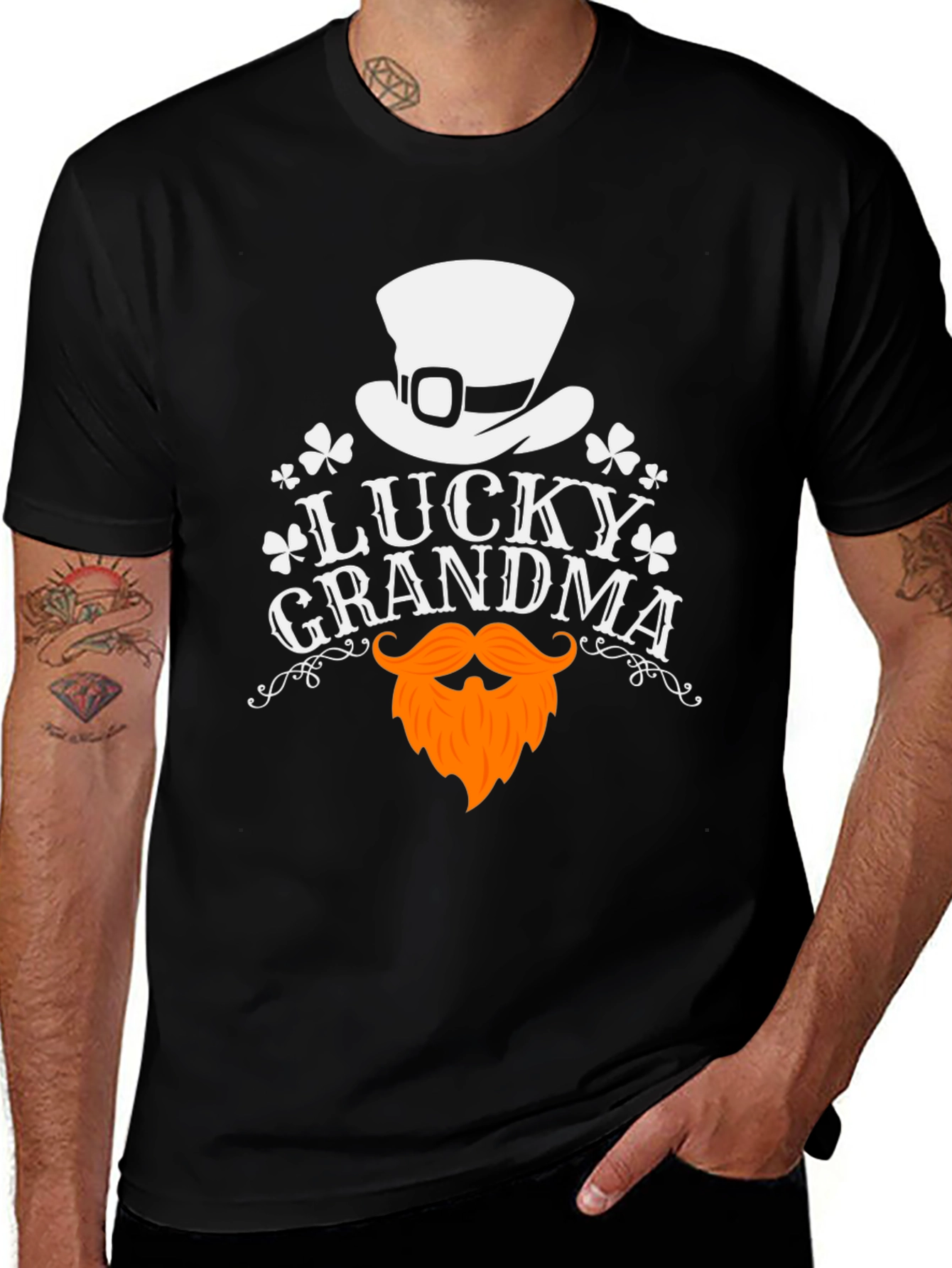 Lucky Grandma St. Patricks Day T-Shirt