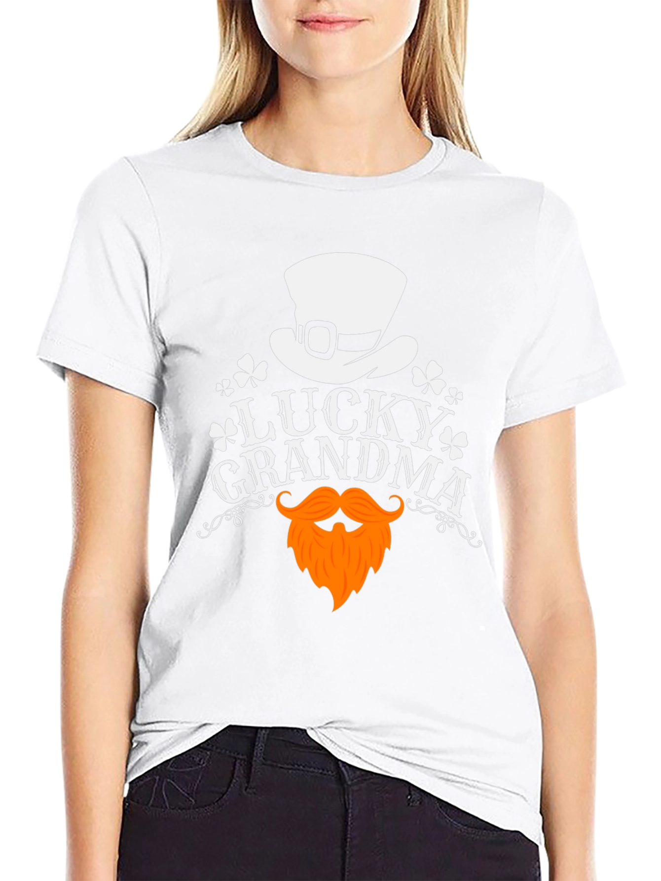 Lucky Grandma St. Patricks Day T-Shirt