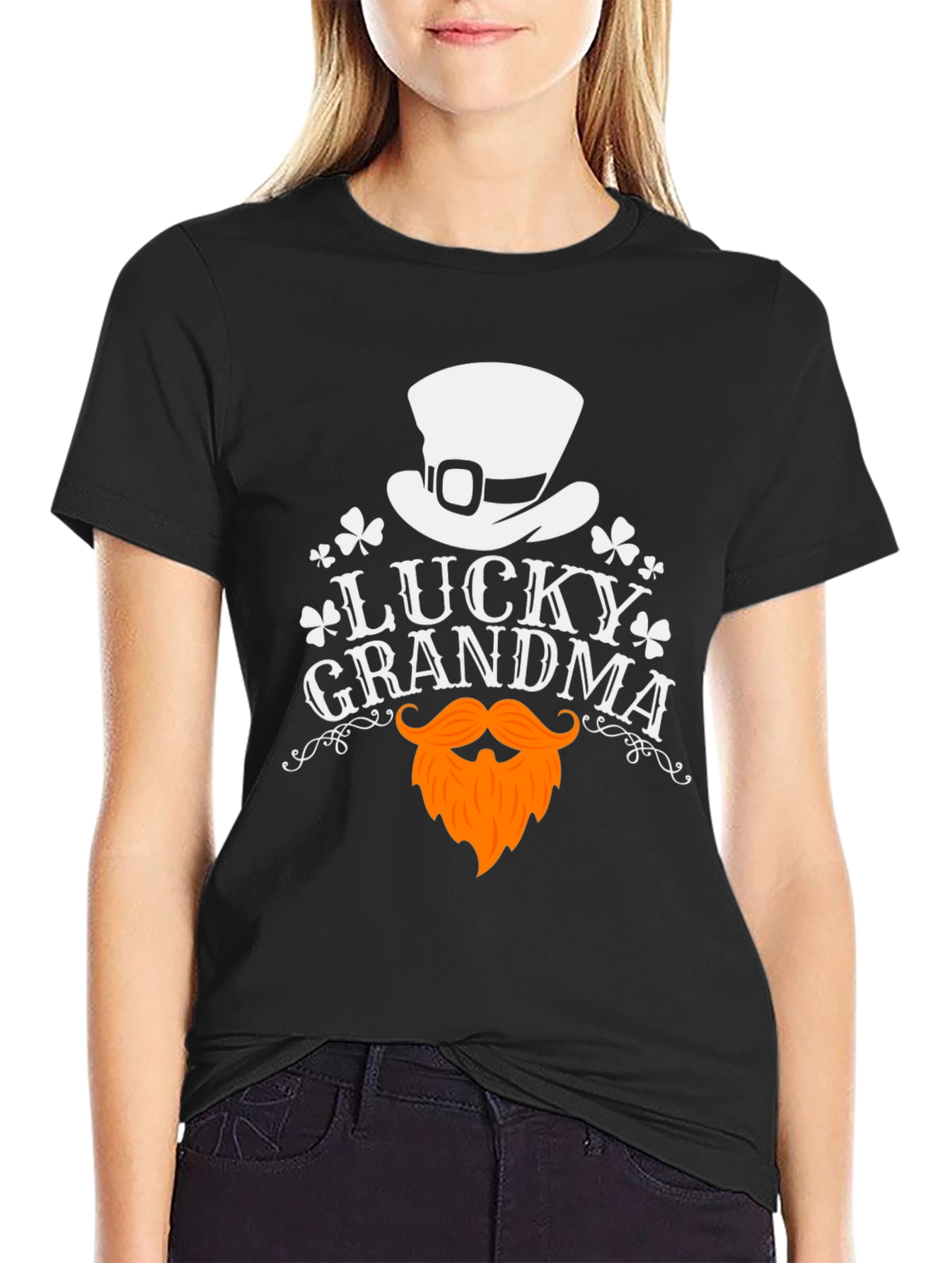 Lucky Grandma St. Patricks Day T-Shirt