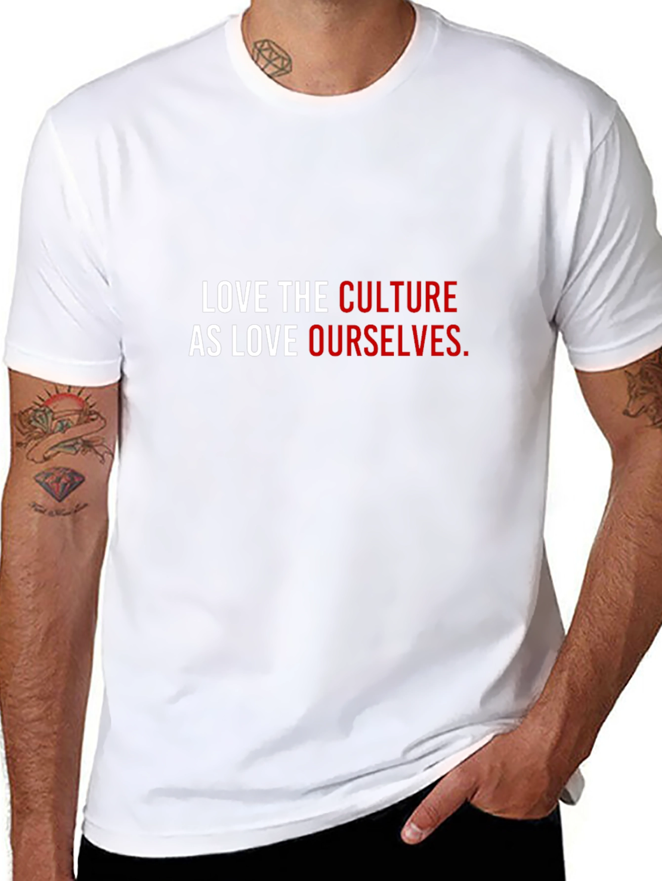 Love The Culture Graphic T-Shirt