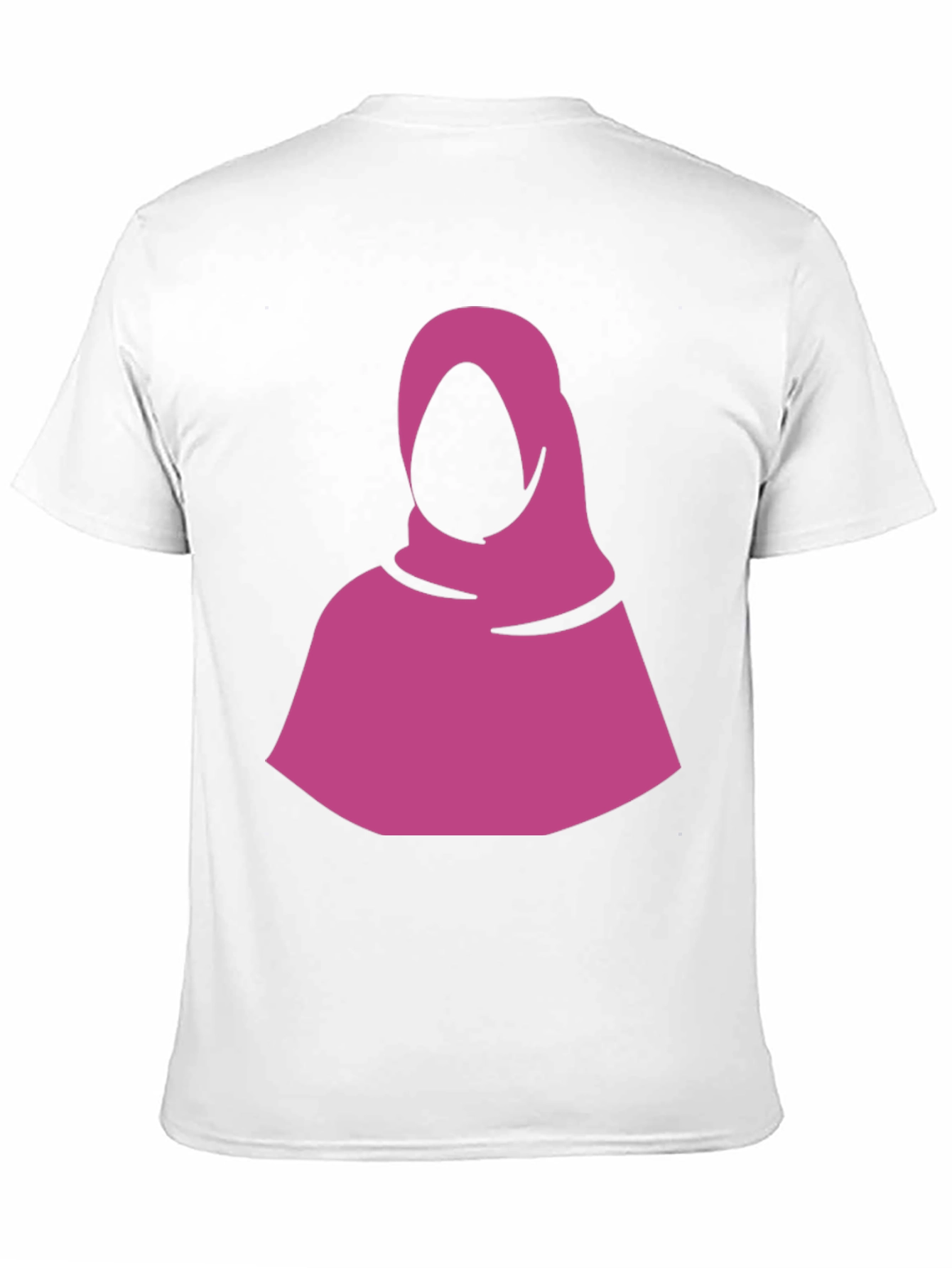 Minimalist Hijab Graphic Tee - Black