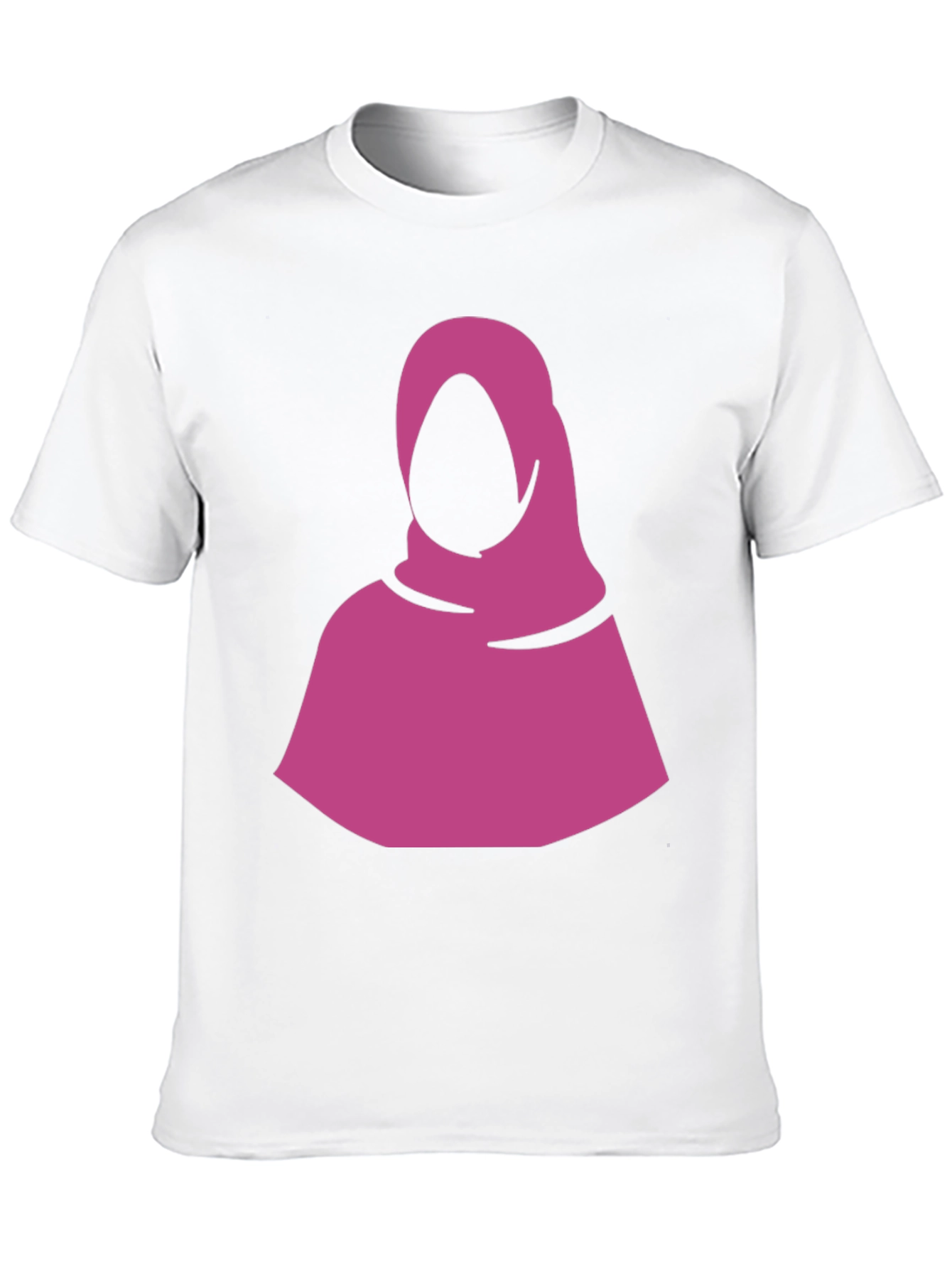 Minimalist Hijab Graphic Tee - Black