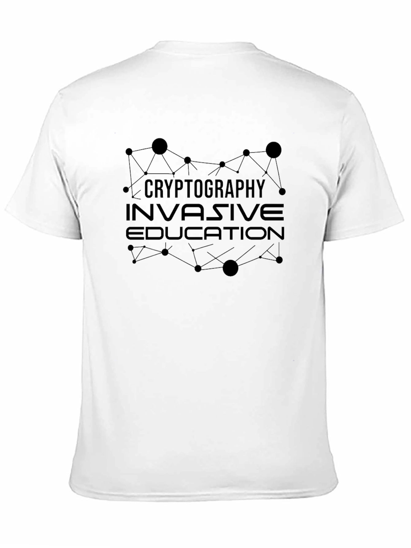 Cryptography Invasive Education Black Tee