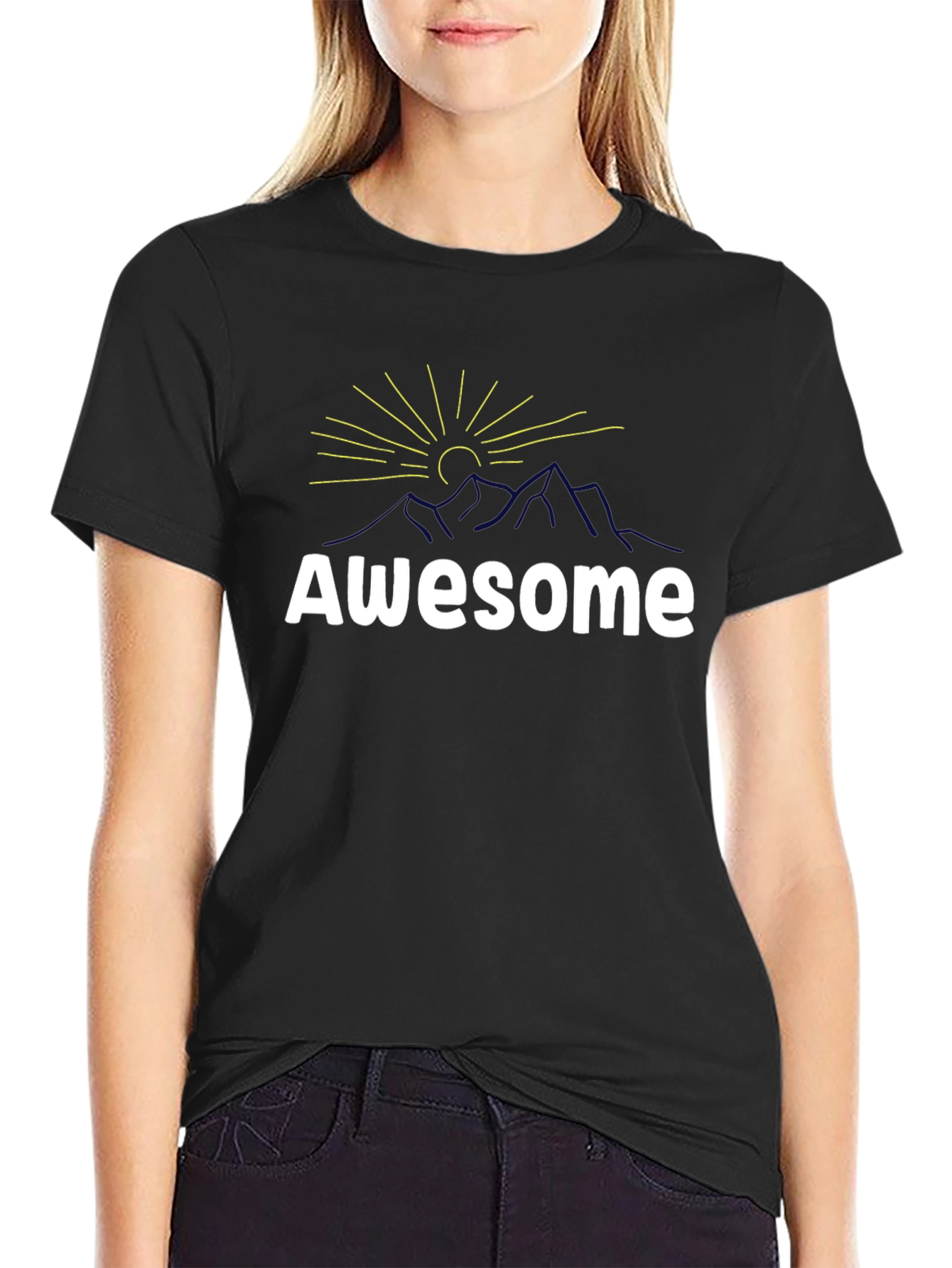 Awesome Mountain T-Shirt
