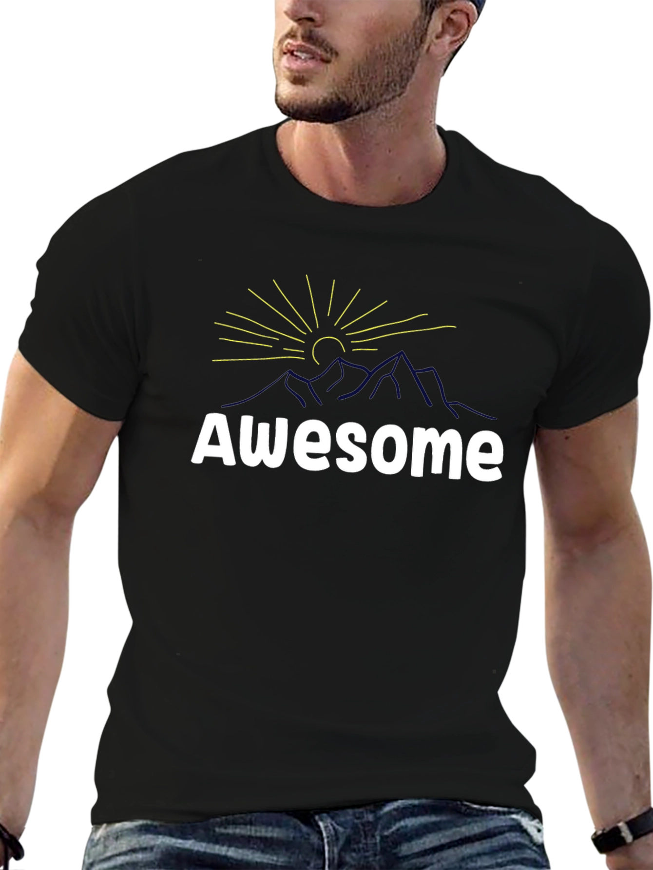 Awesome Mountain T-Shirt