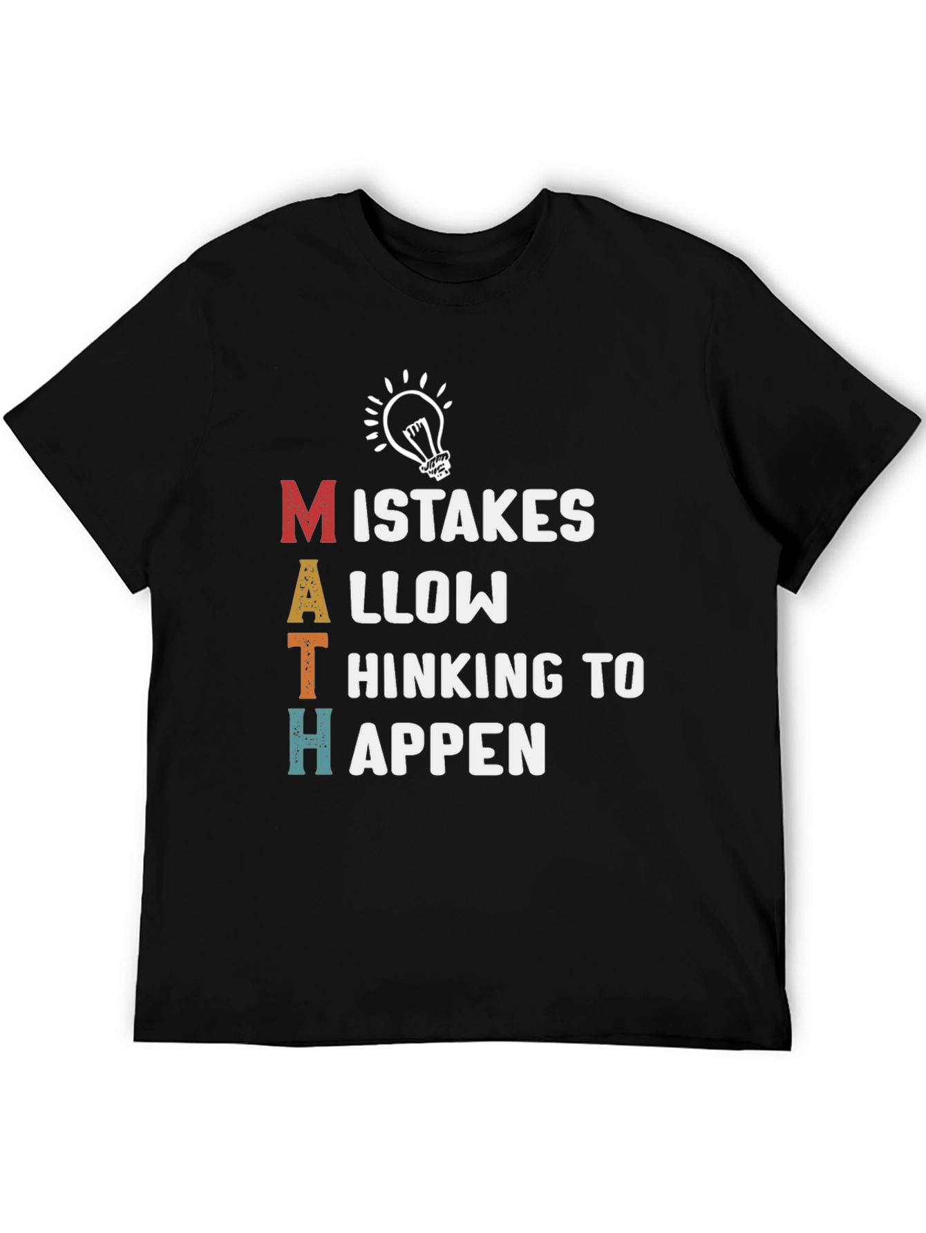 Math Makes Mistakes Happen T-Shirt