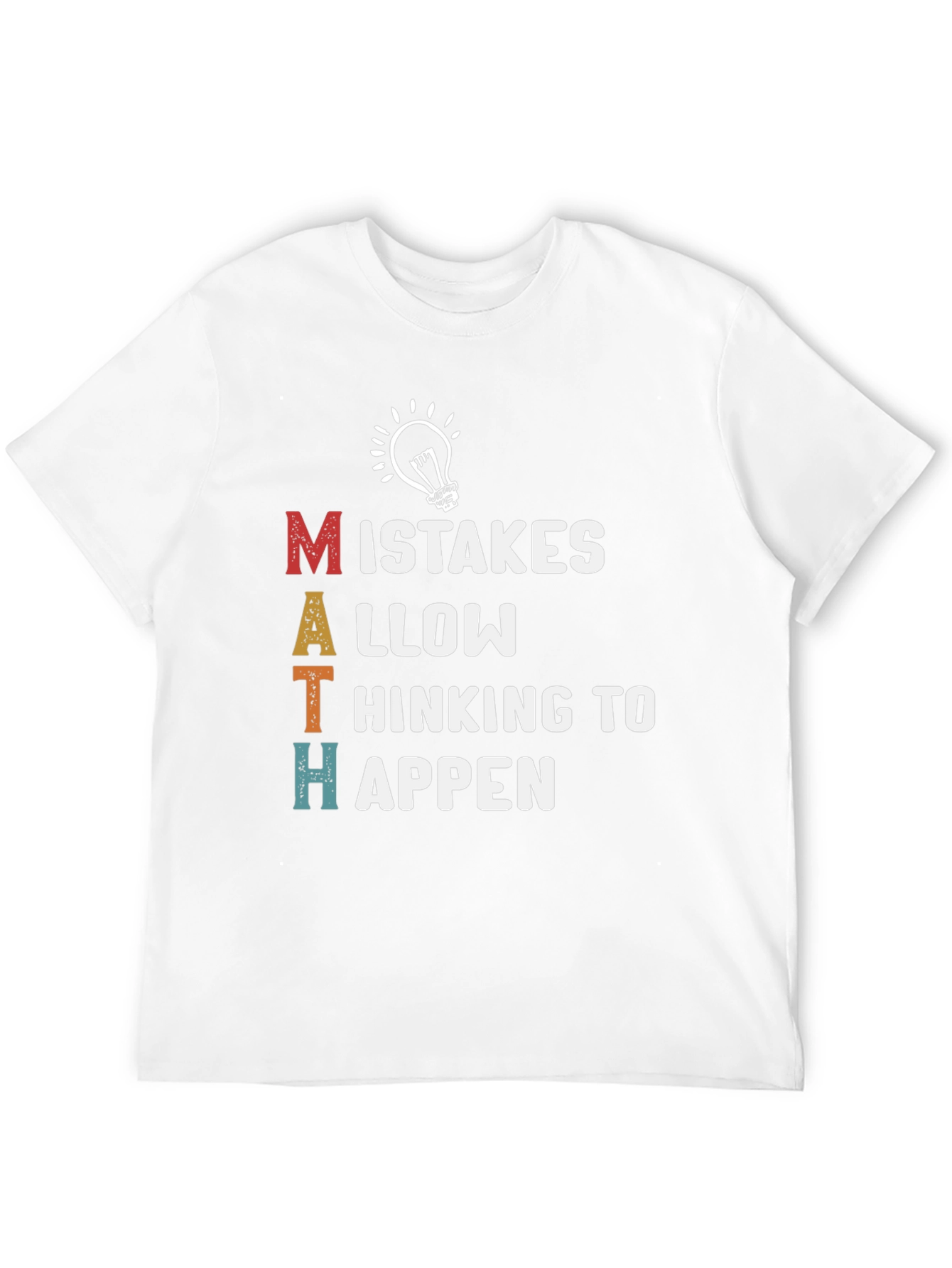 Math Makes Mistakes Happen T-Shirt