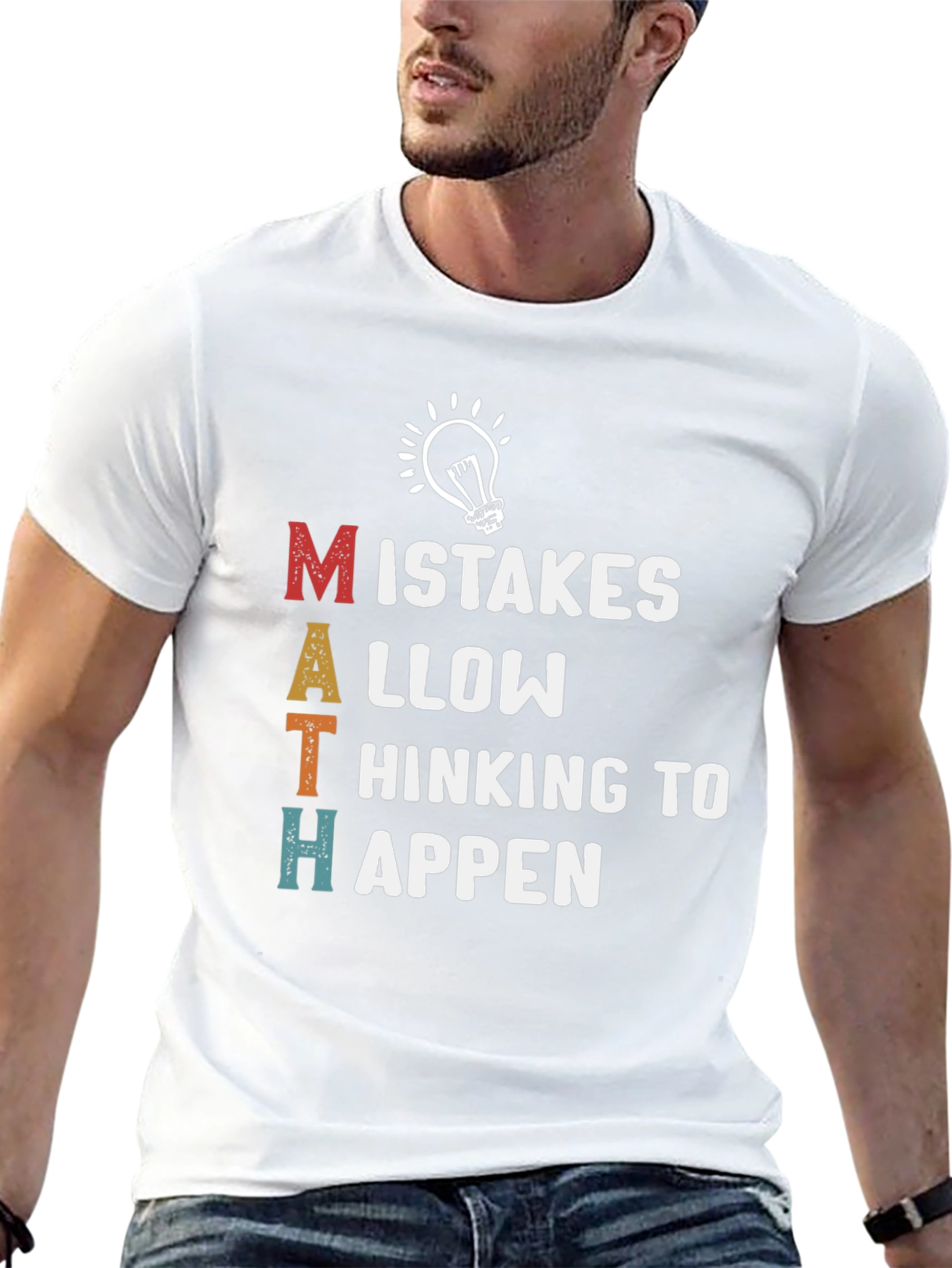 Math Makes Mistakes Happen T-Shirt