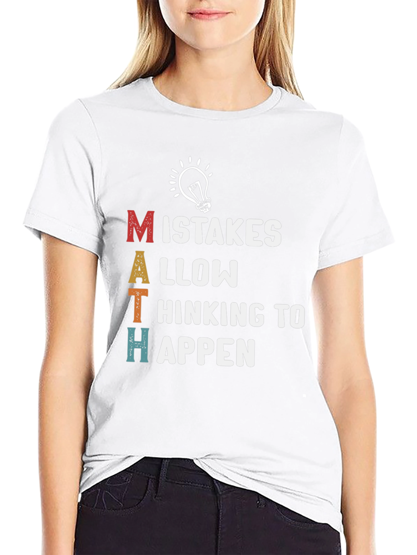 Math Makes Mistakes Happen T-Shirt