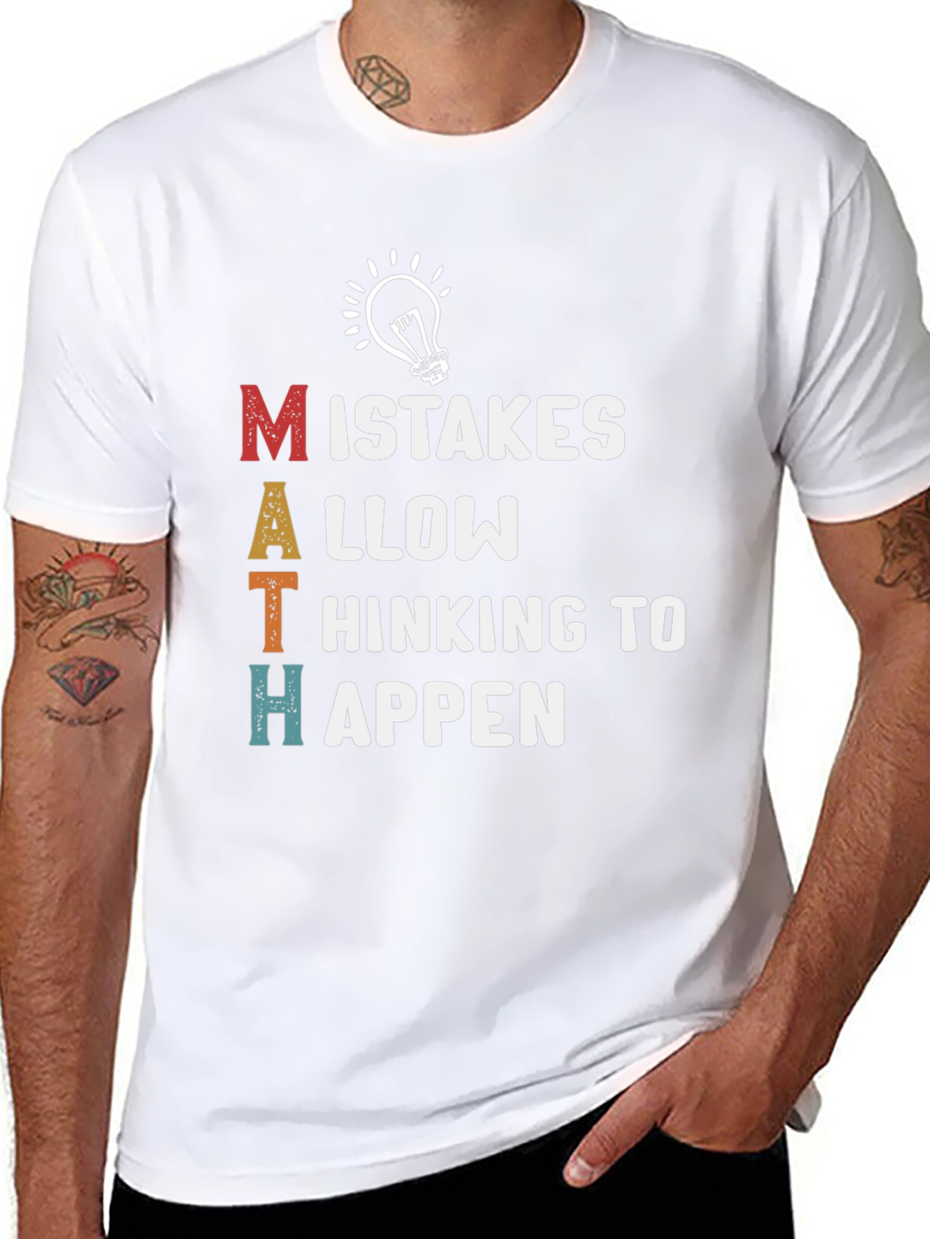 Math Makes Mistakes Happen T-Shirt