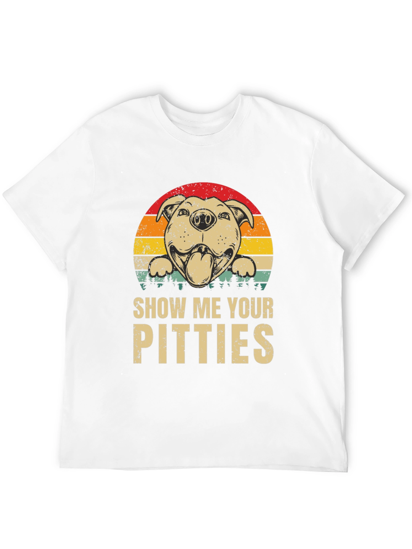Show Me Your Pitties Dog Graphic Tee