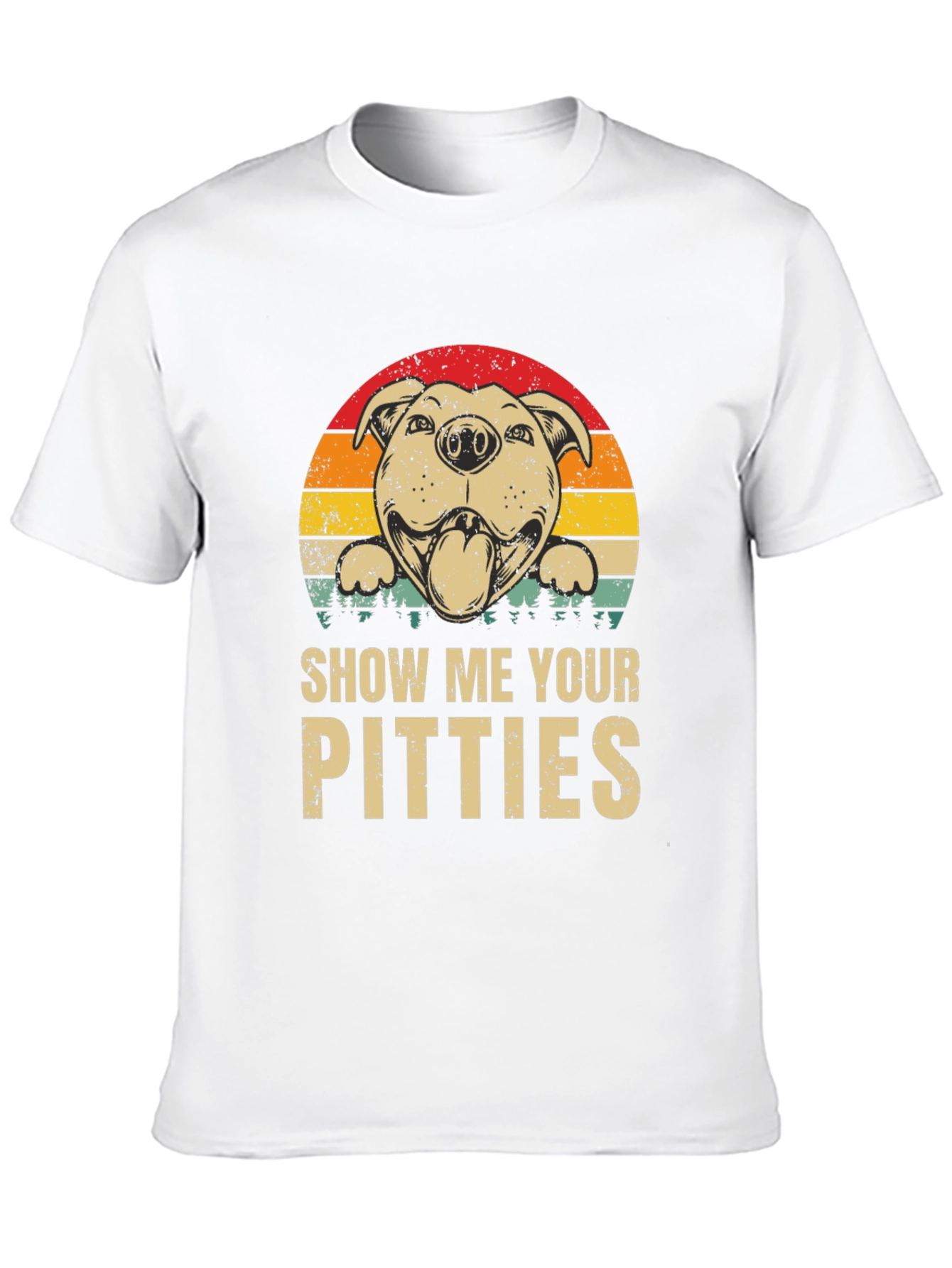 Show Me Your Pitties Dog Graphic Tee