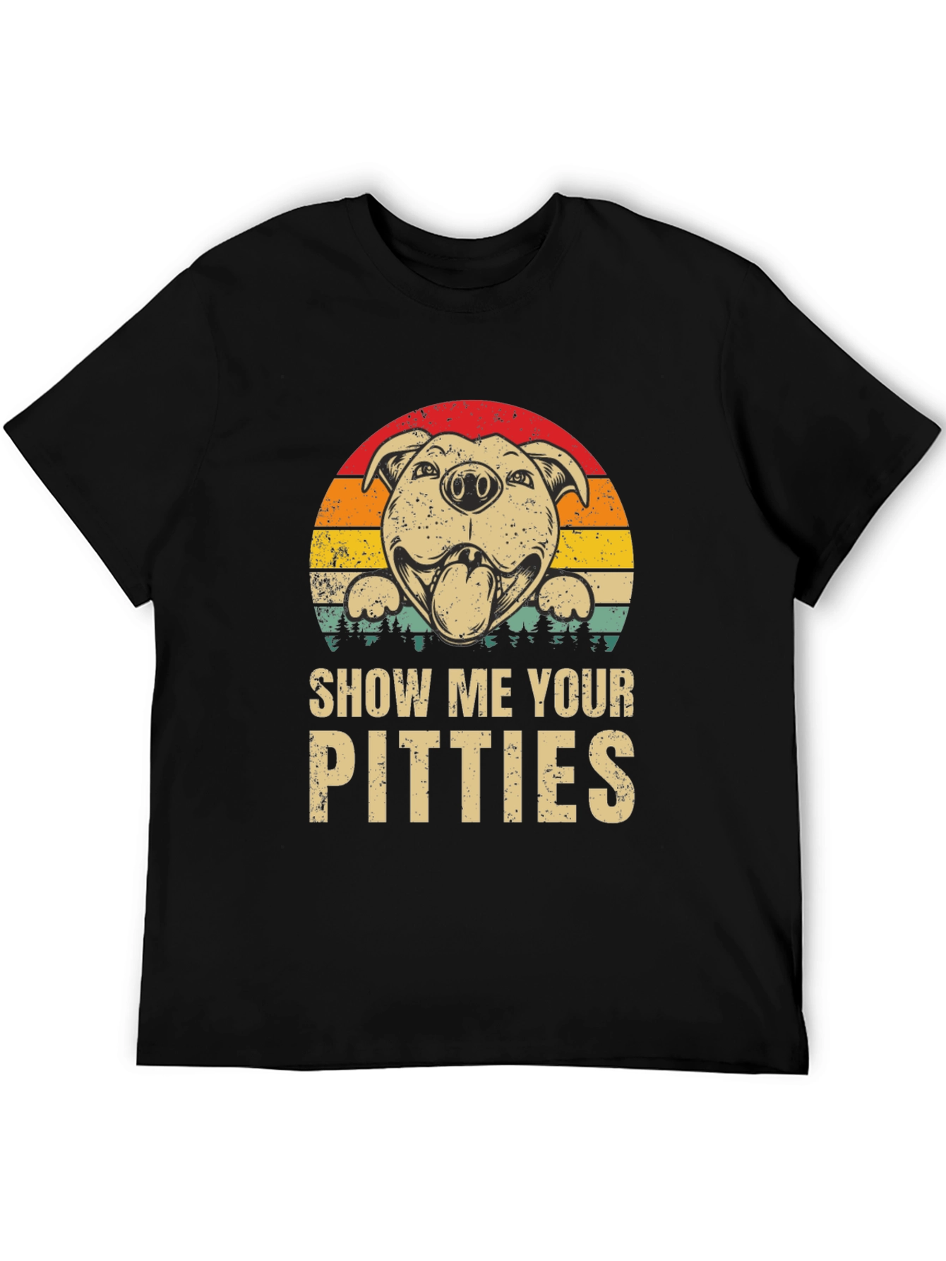 Show Me Your Pitties Dog Graphic Tee