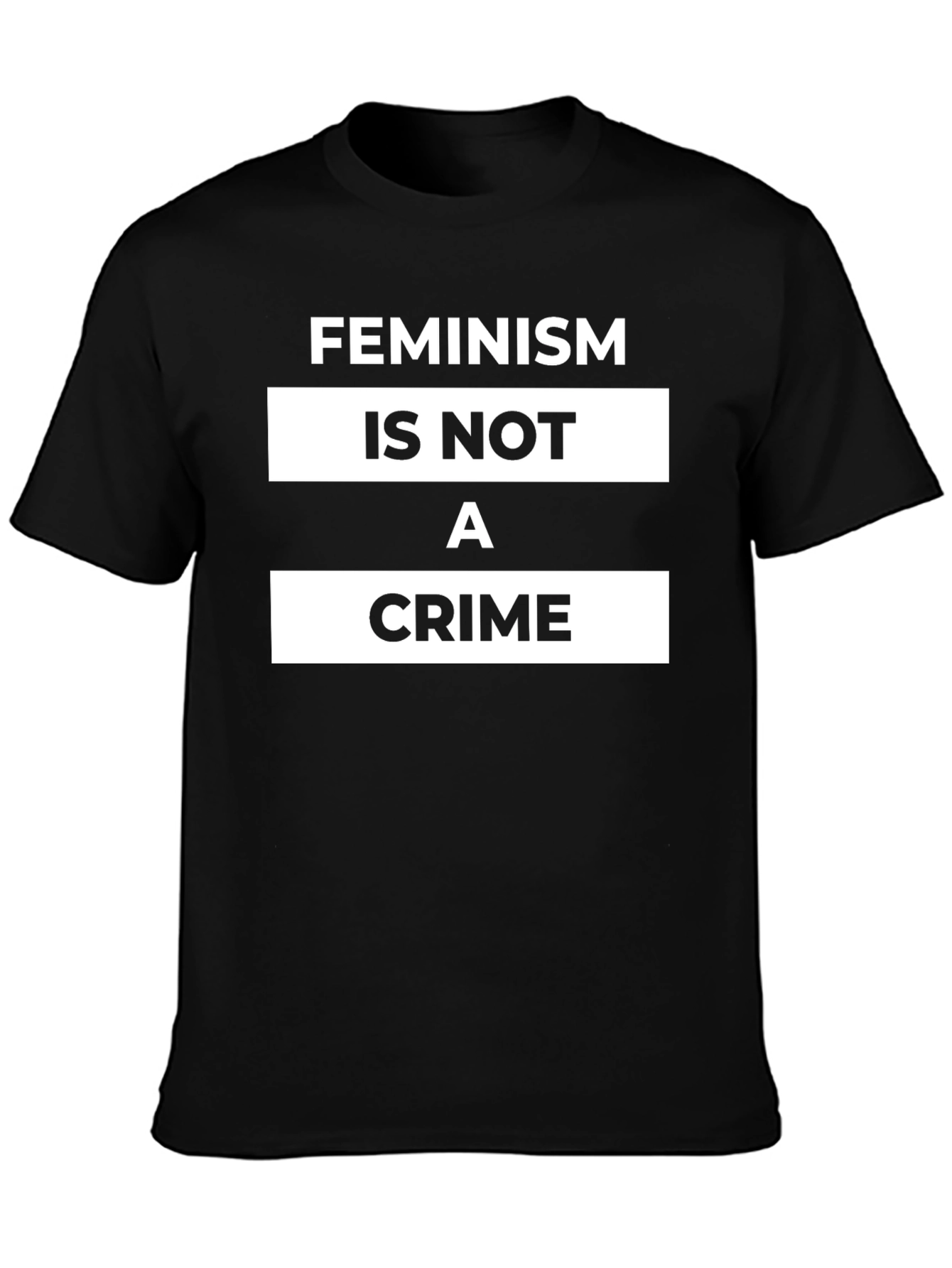 Feminism Is Not A Crime Graphic Tee