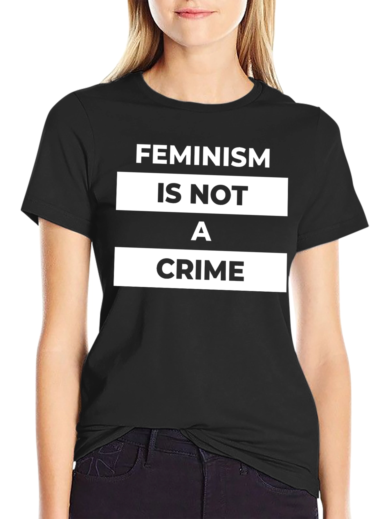 Feminism Is Not A Crime Graphic Tee