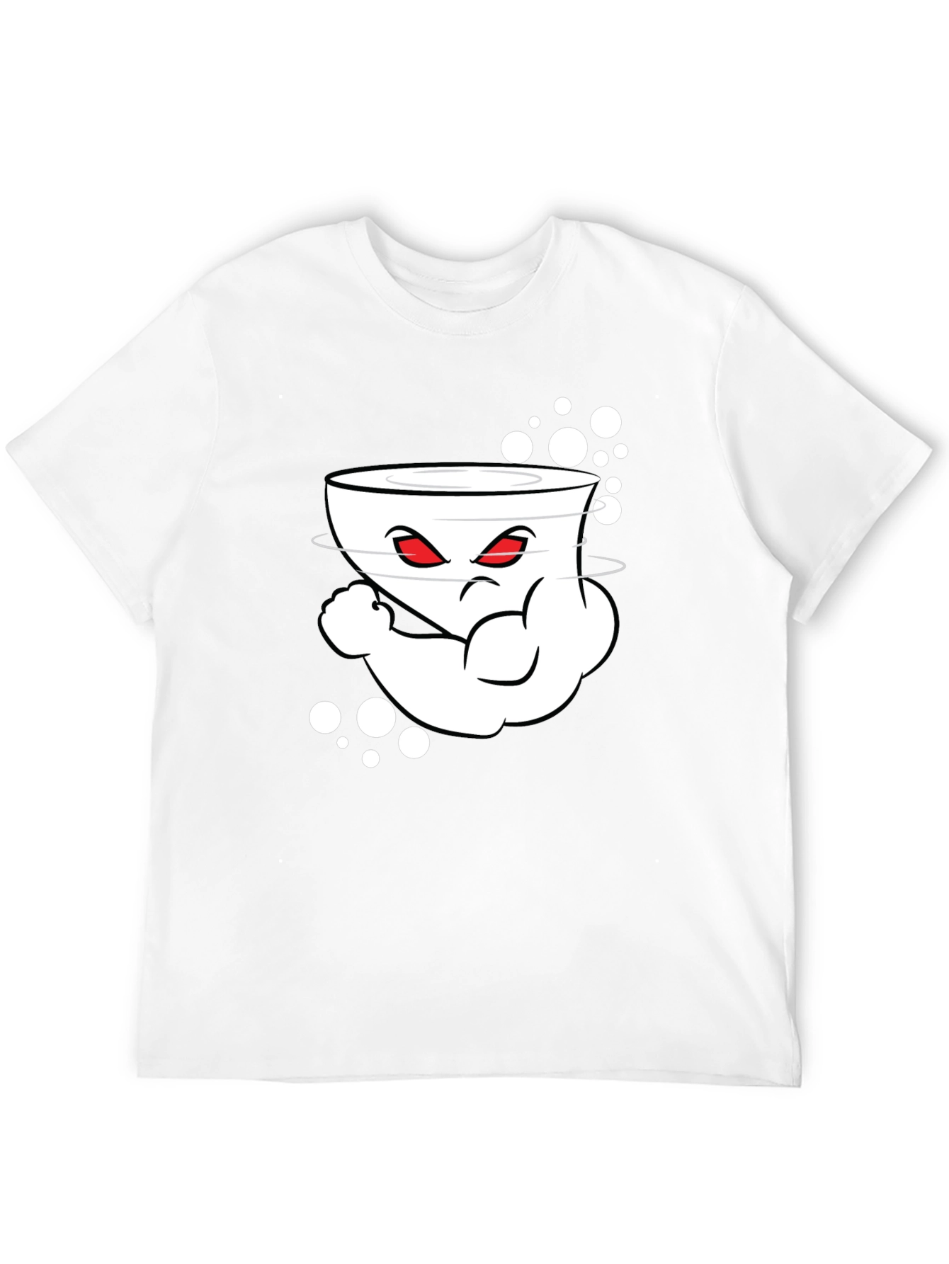 Humorous Tornado Cartoon Graphic T-Shirt