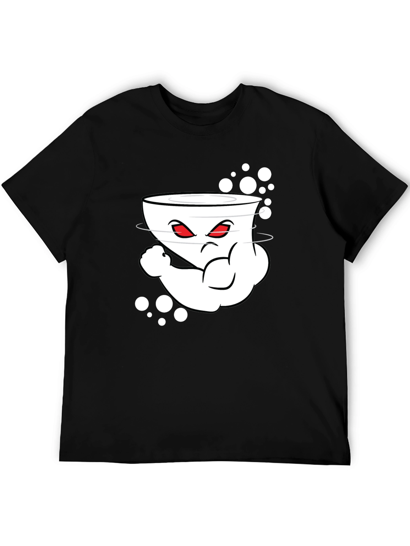 Humorous Tornado Cartoon Graphic T-Shirt