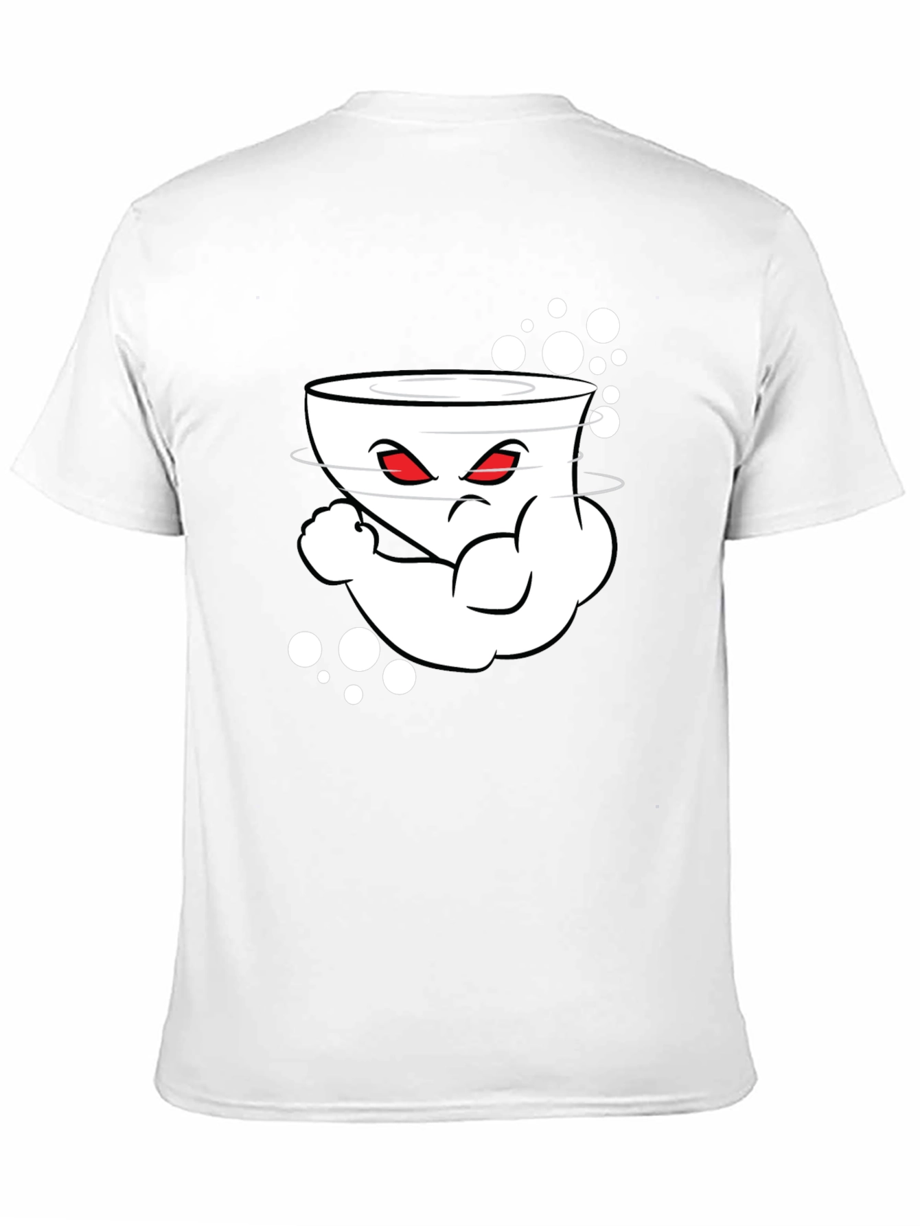 Humorous Tornado Cartoon Graphic T-Shirt