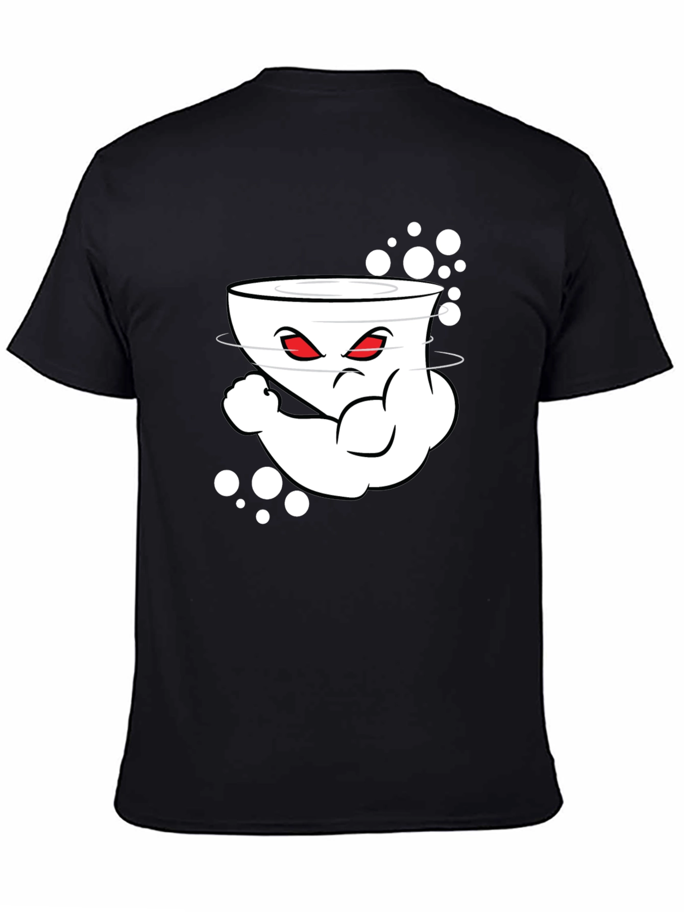 Humorous Tornado Cartoon Graphic T-Shirt
