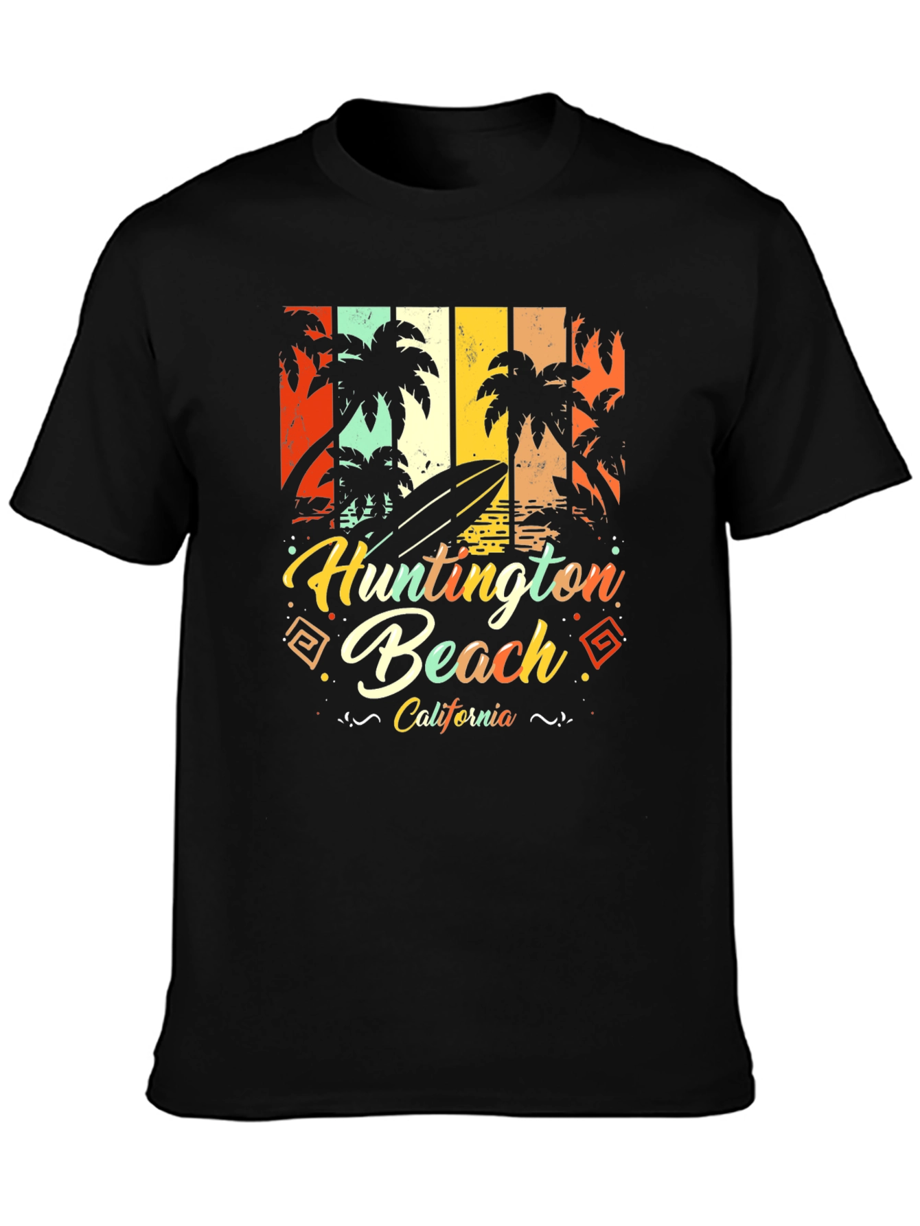 Huntington Beach California Retro T-Shirt