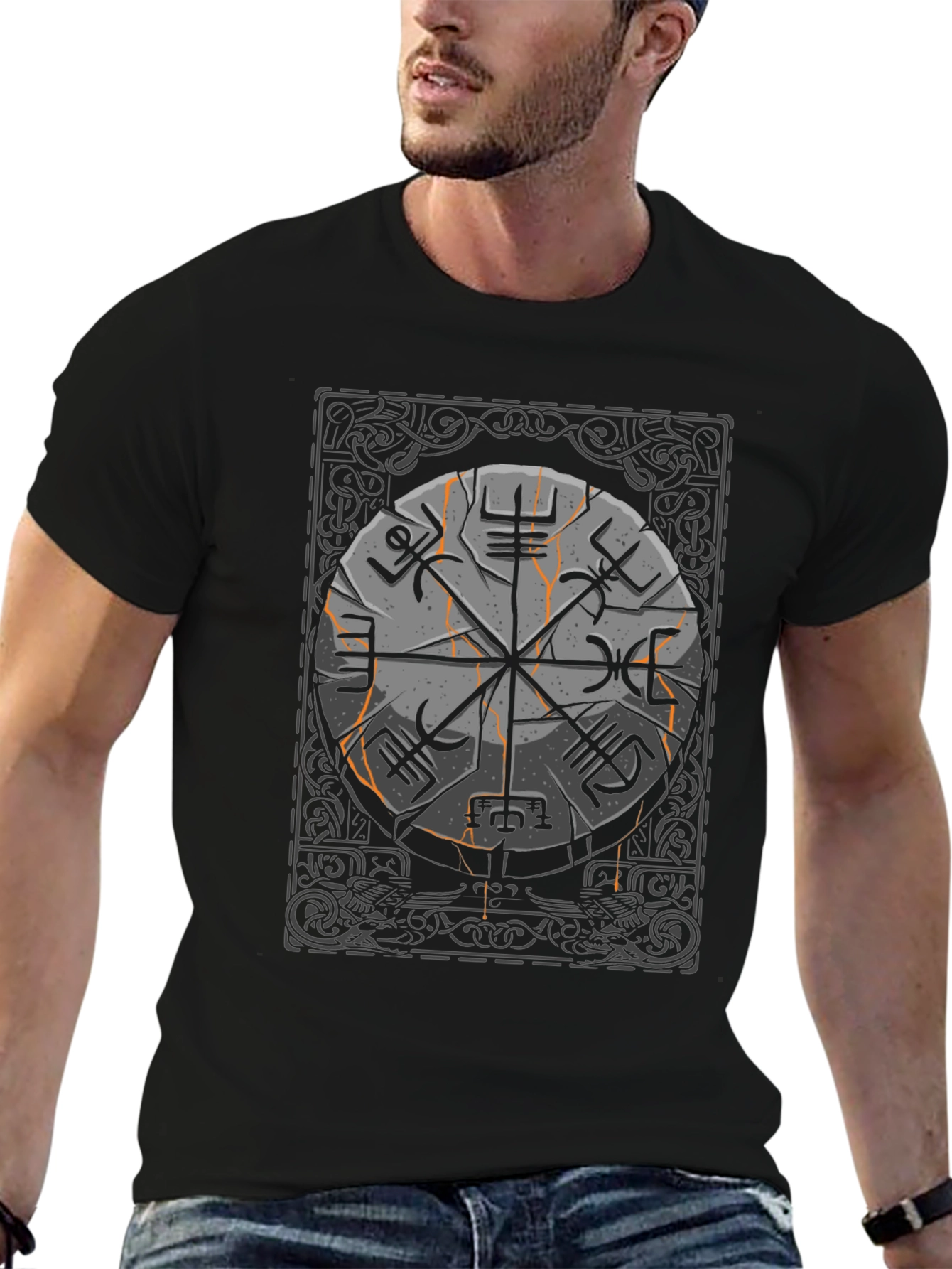 Vegvisir Viking Compass T-Shirt