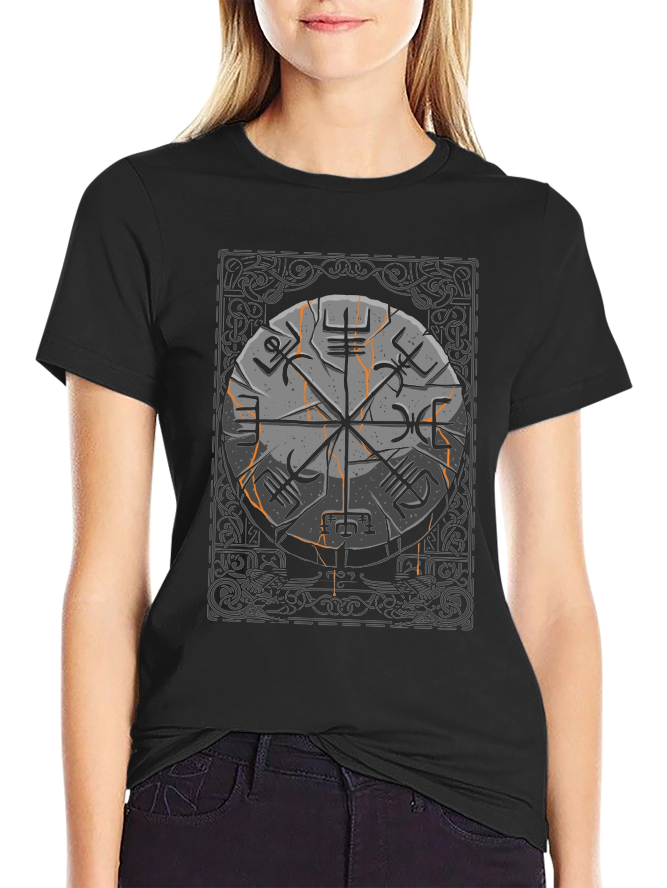 Vegvisir Viking Compass T-Shirt