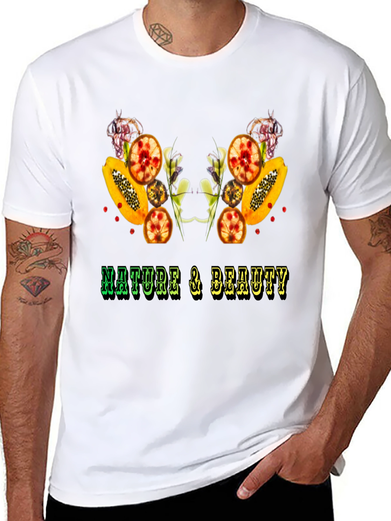 Nature & Beauty Graphic T-Shirt