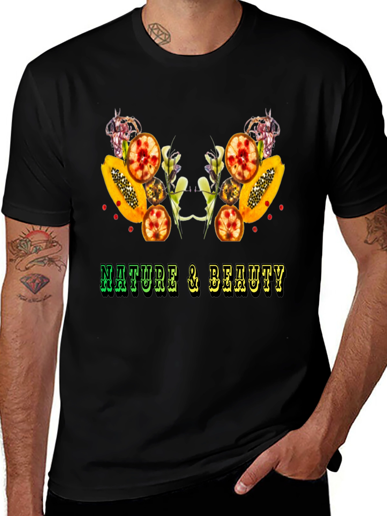 Nature & Beauty Graphic T-Shirt