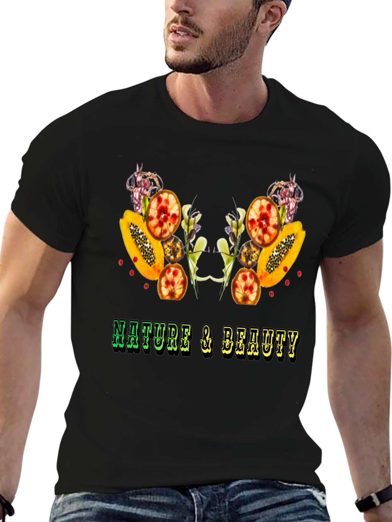 Nature & Beauty Graphic T-Shirt