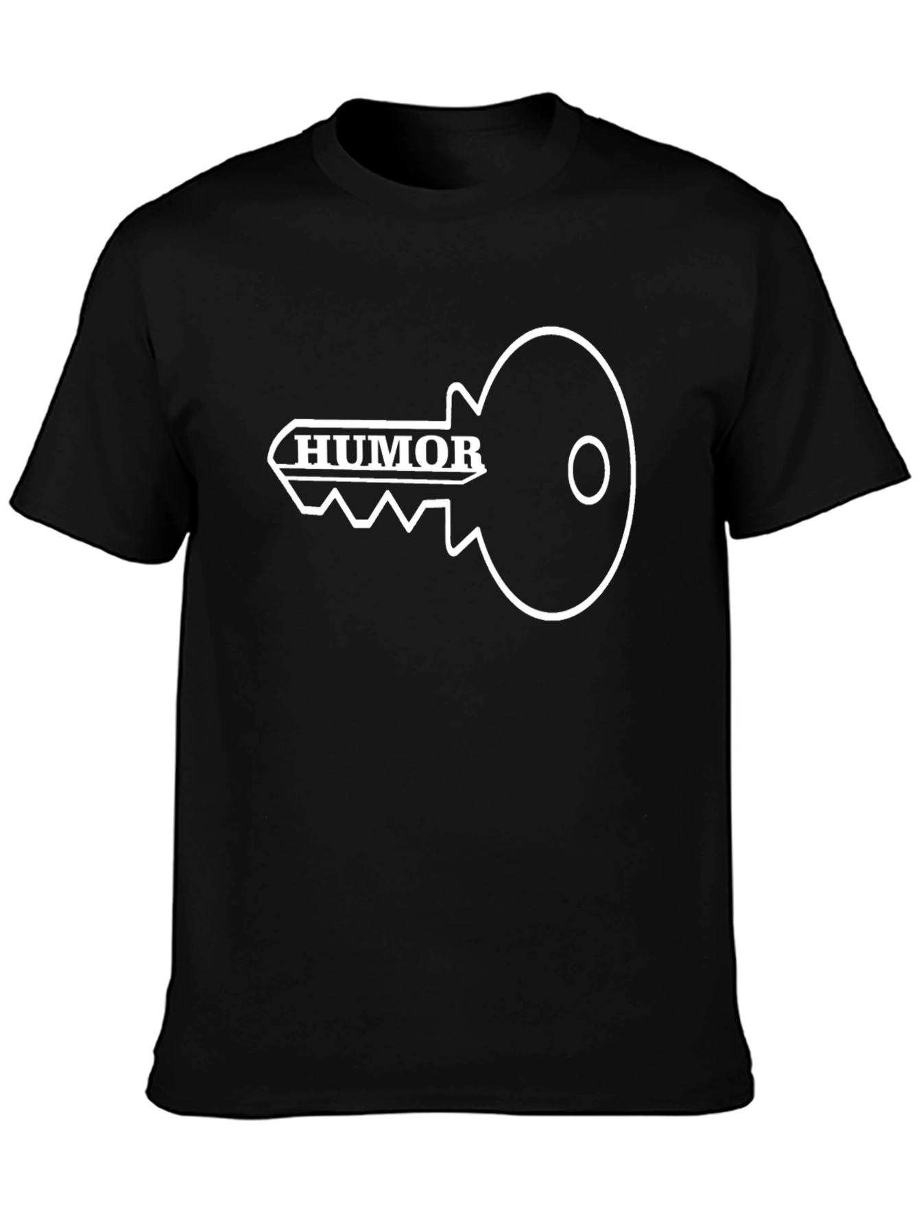 Humor Key Graphic T-Shirt - Funny Novelty Tee