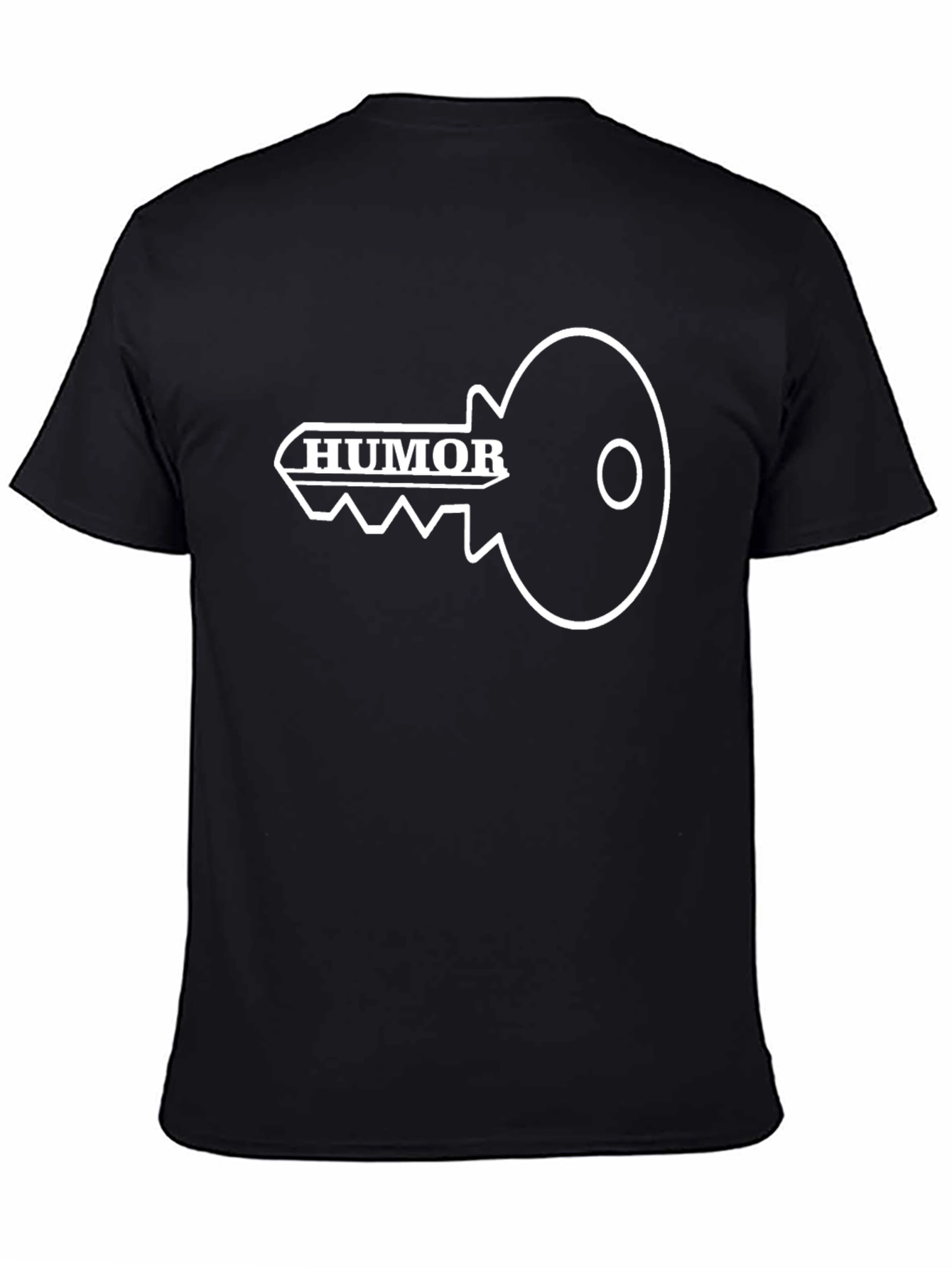 Humor Key Graphic T-Shirt - Funny Novelty Tee