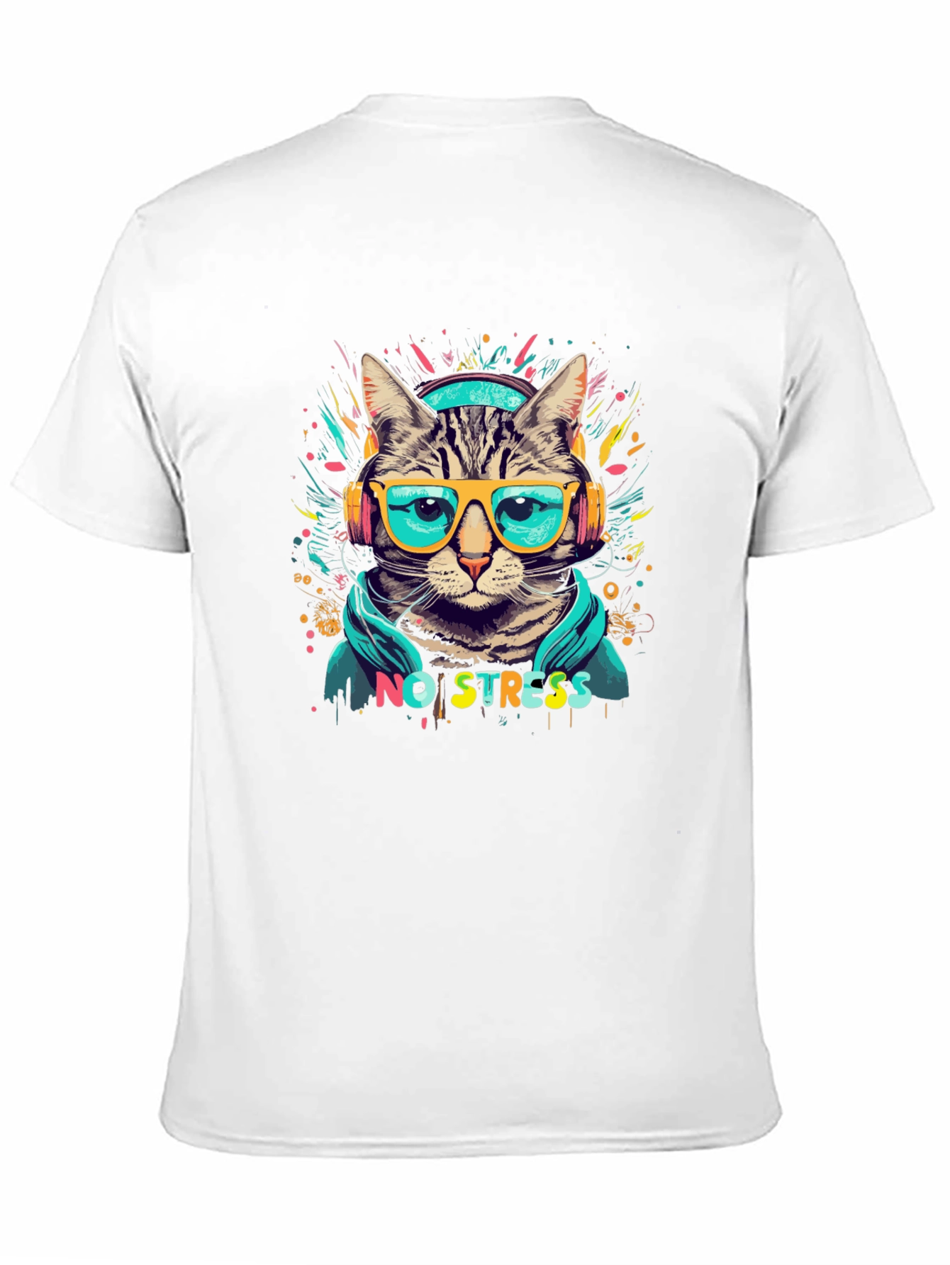 Cool Cat No Stress T-Shirt