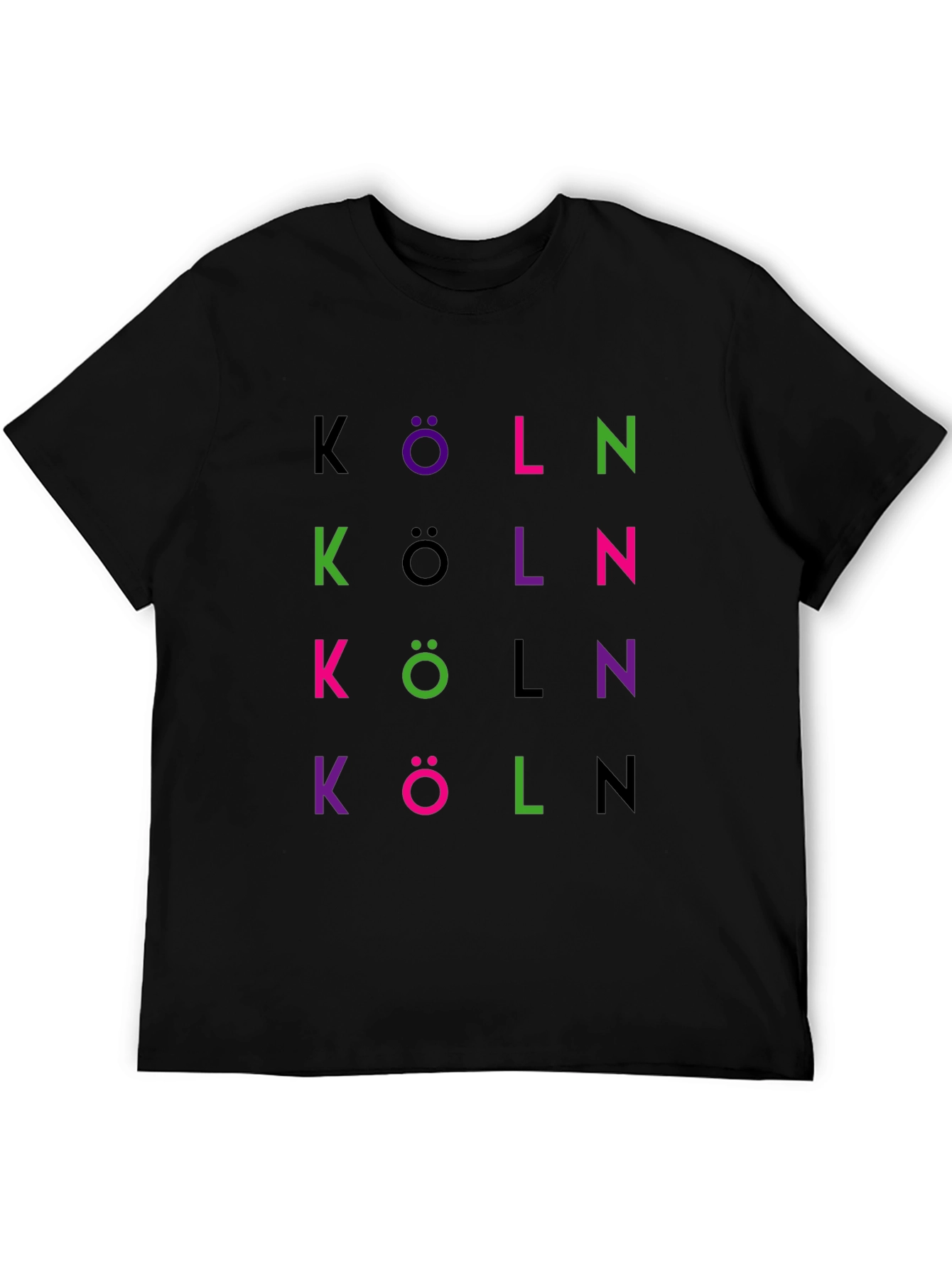 Köln T-Shirt - Modern Typography Design