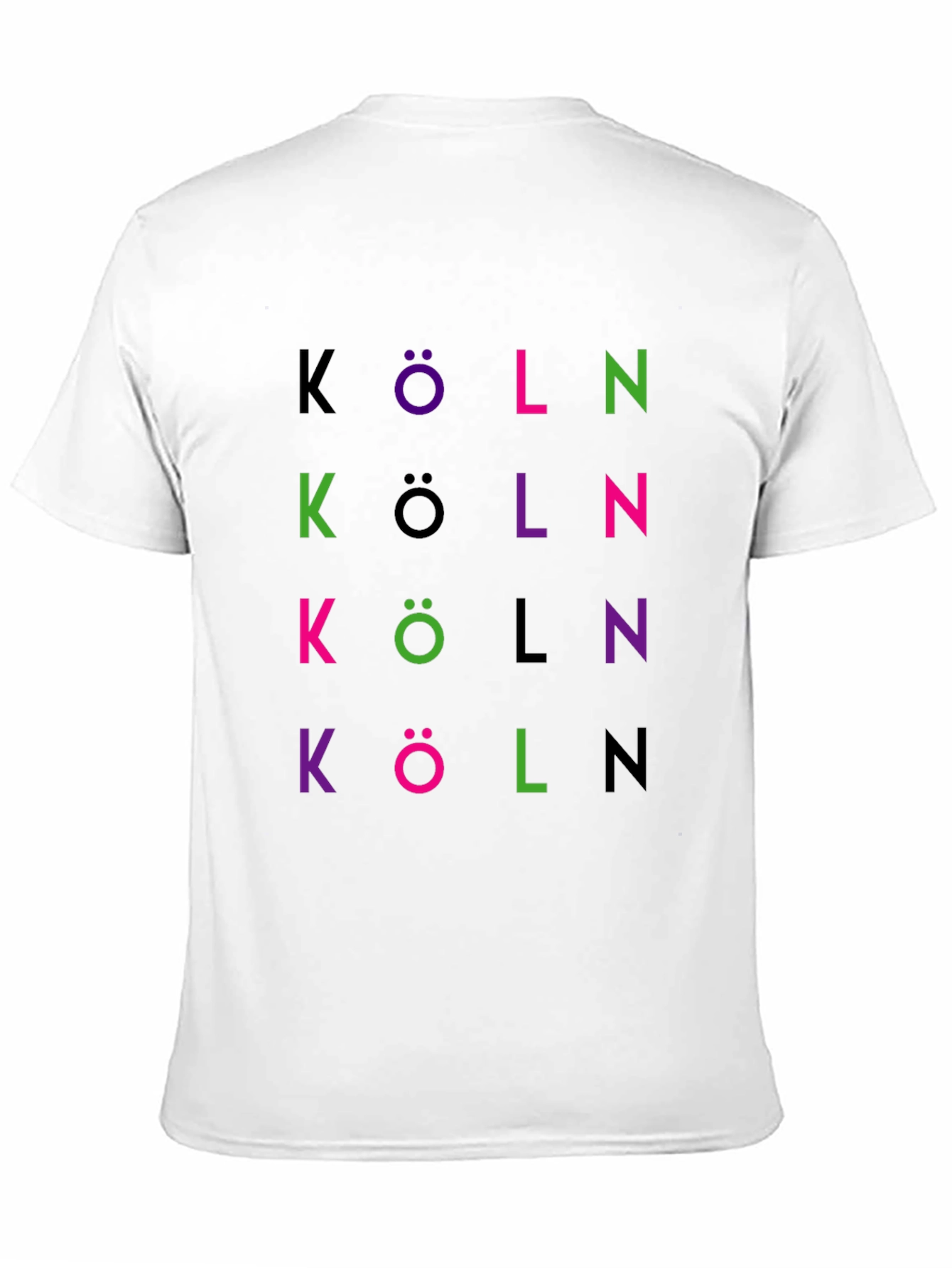 Köln T-Shirt - Modern Typography Design