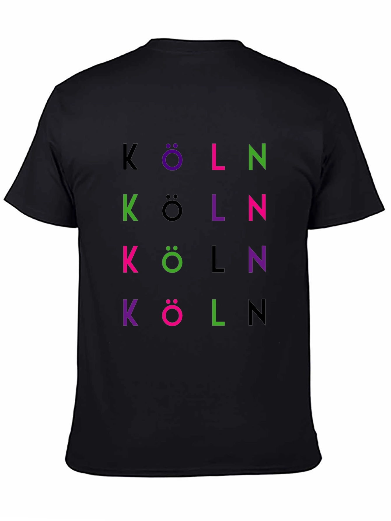 Köln T-Shirt - Modern Typography Design