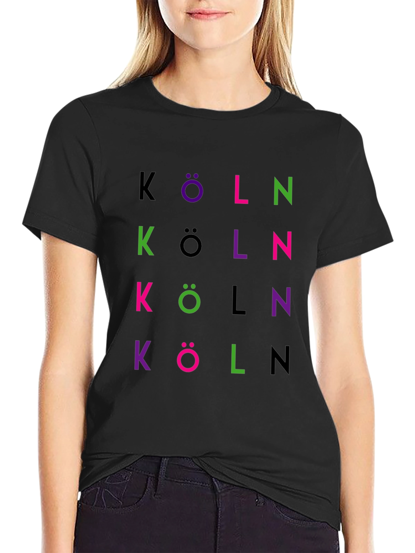 Köln T-Shirt - Modern Typography Design