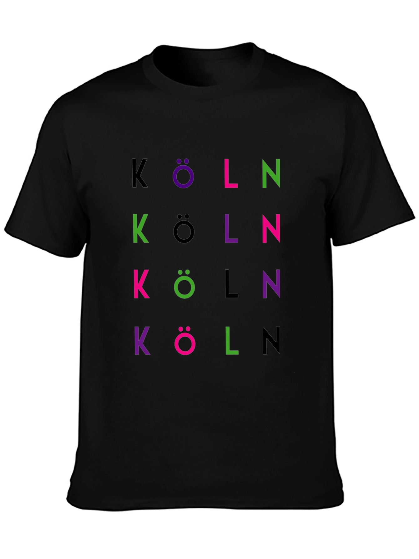 Köln T-Shirt - Modern Typography Design