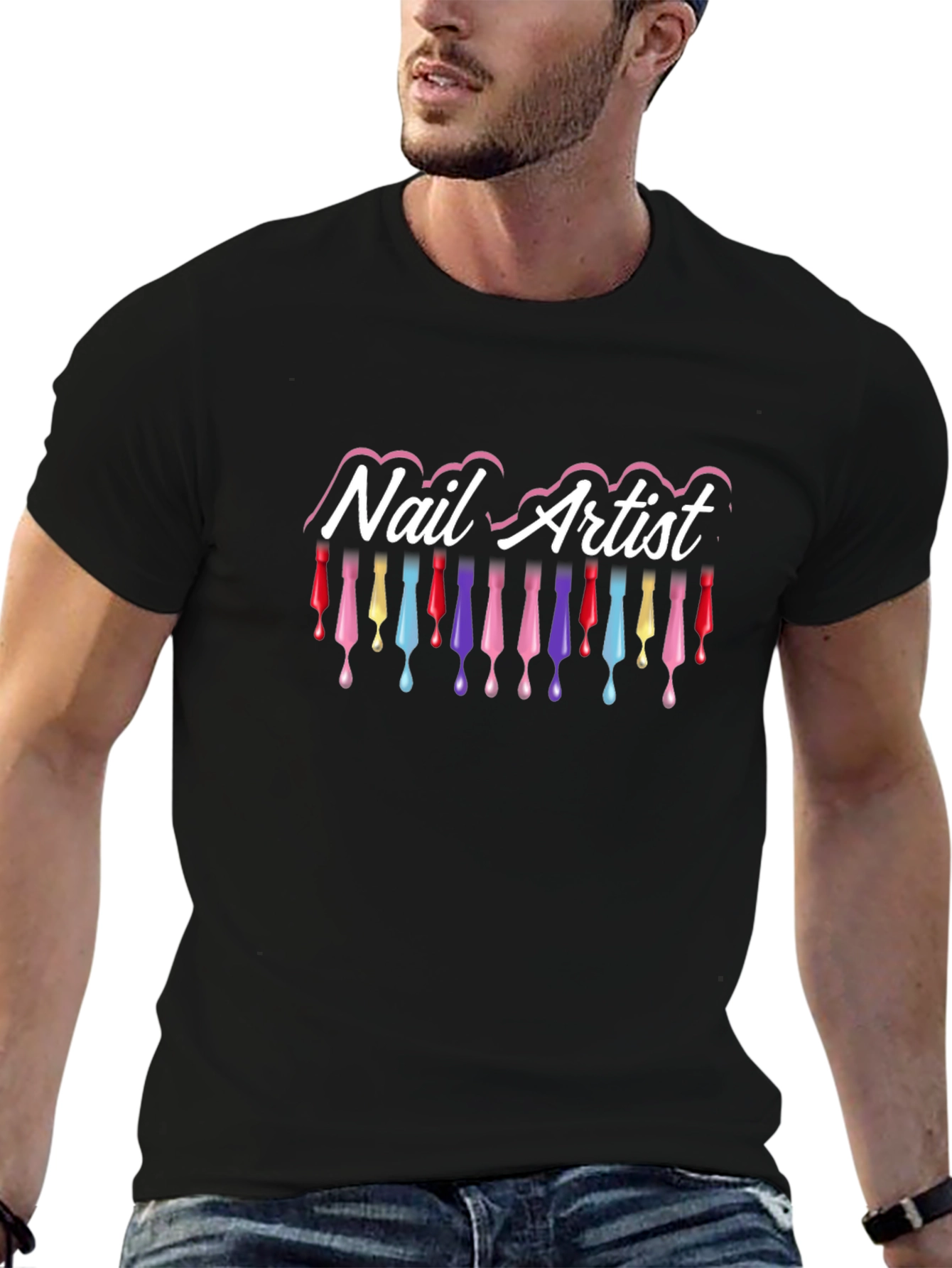 Nail Artist Graphic T-Shirt - Manicure Lover