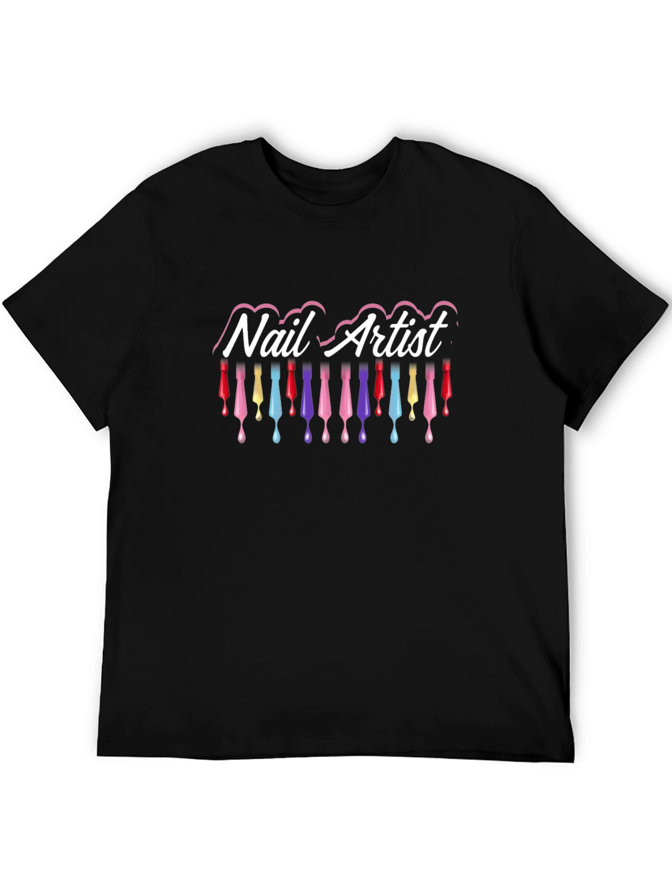 Nail Artist Graphic T-Shirt - Manicure Lover