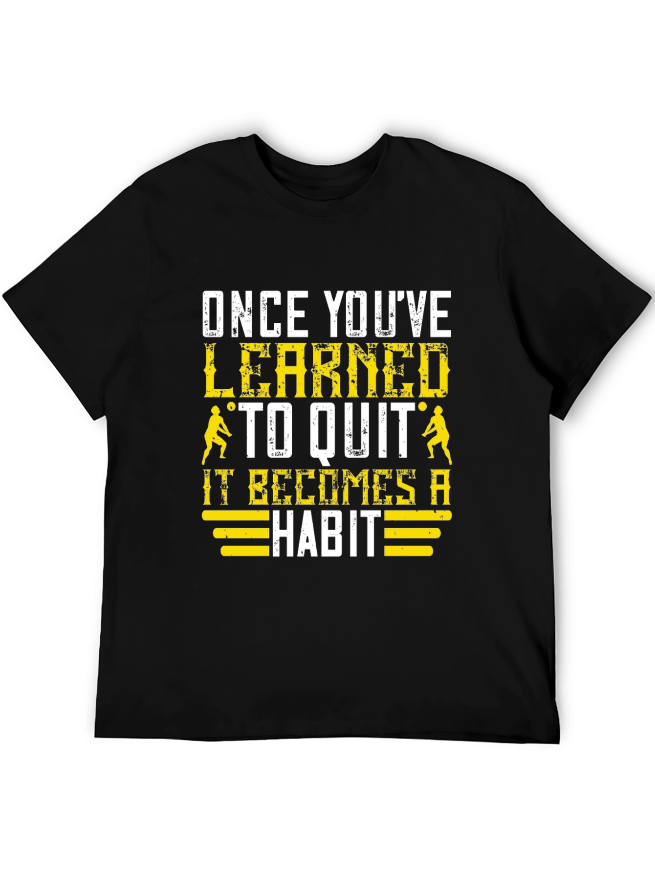 Volleyball T-Shirt: Once Youve Learned to Quit