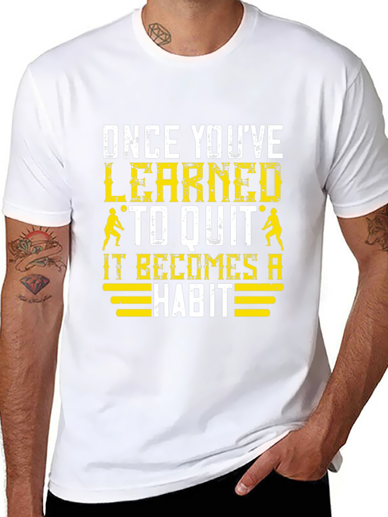 Volleyball T-Shirt: Once Youve Learned to Quit
