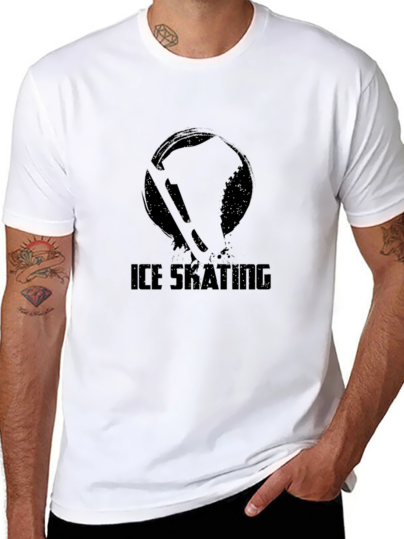 Ice Skating Graphic Tee - Unisex