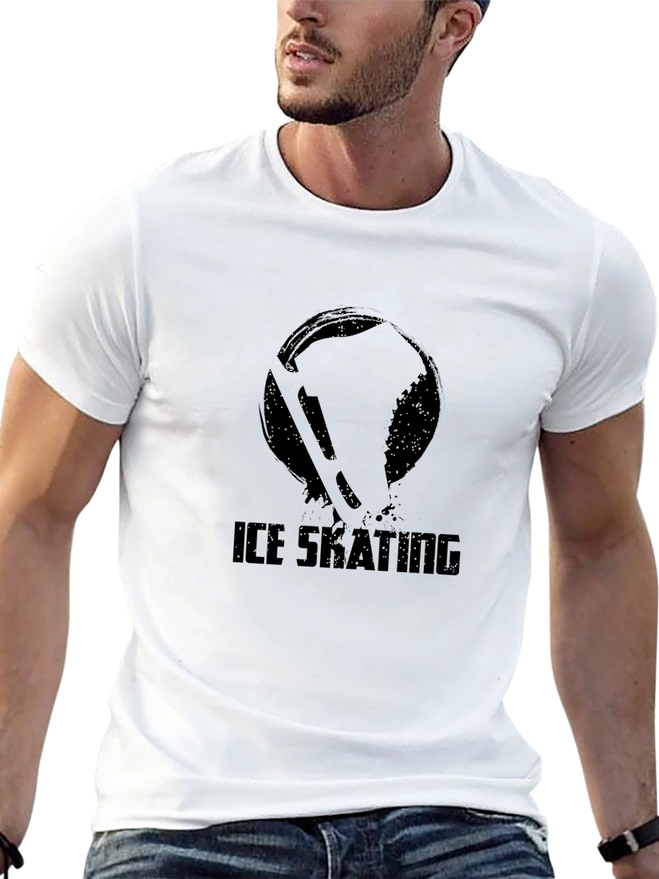 Ice Skating Graphic Tee - Unisex